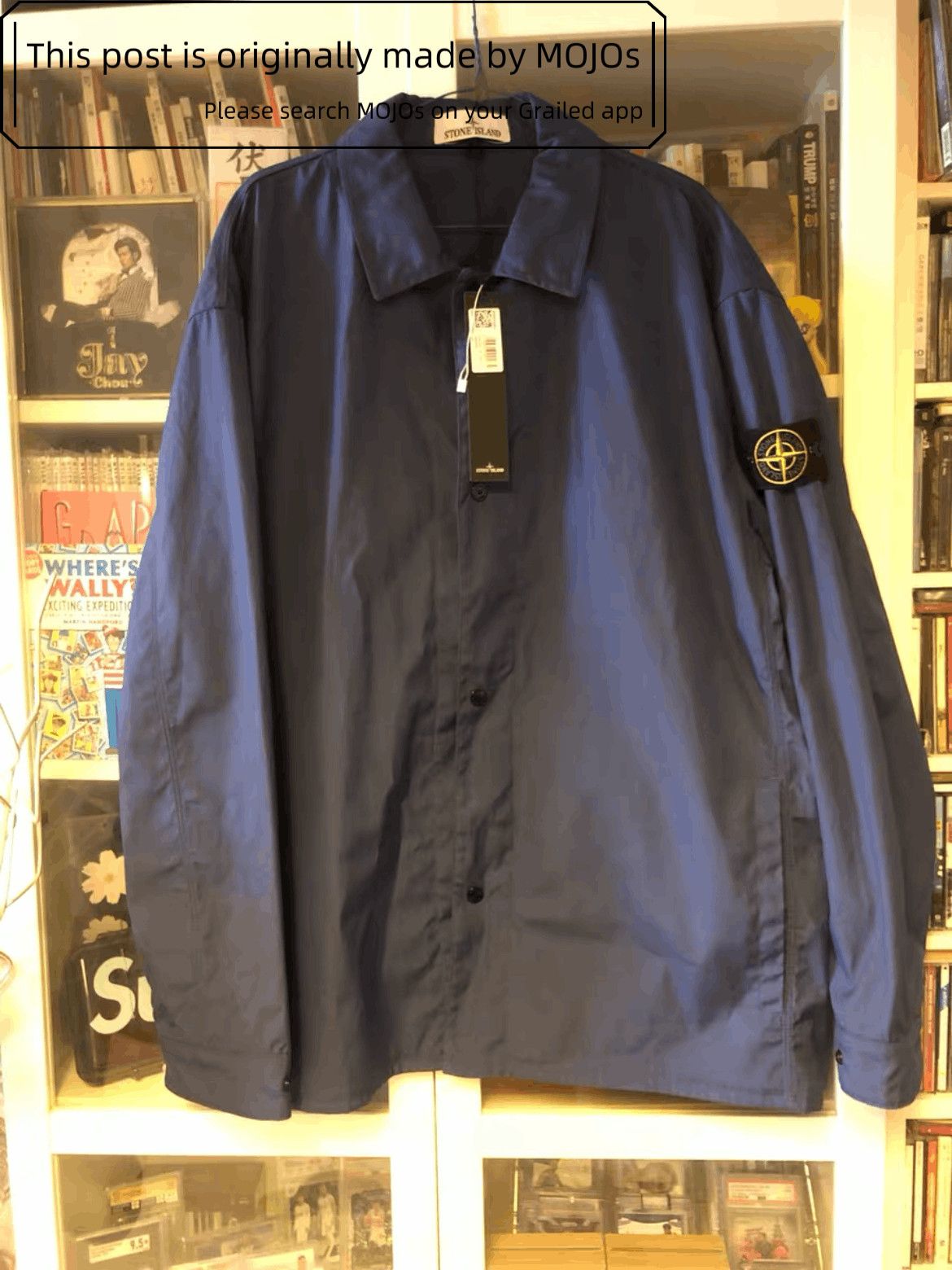 Stone Island Stone Island Logo Patch Coach Jacket Size US XL / EU 56 / 4 - 1 Thumbnail
