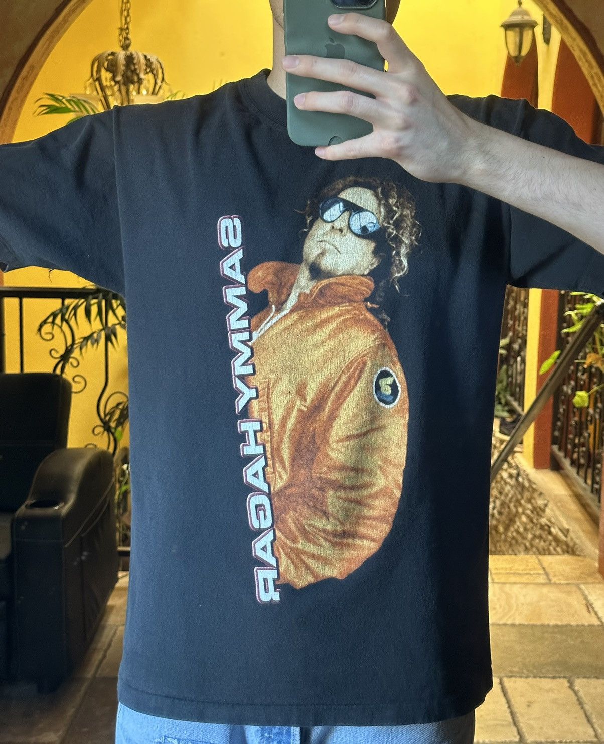 Band Tees × Vintage Vintage 1997 Sammy Hagar Marching To Mars T Shirt Size US L / EU 52-54 / 3 - 7 Thumbnail