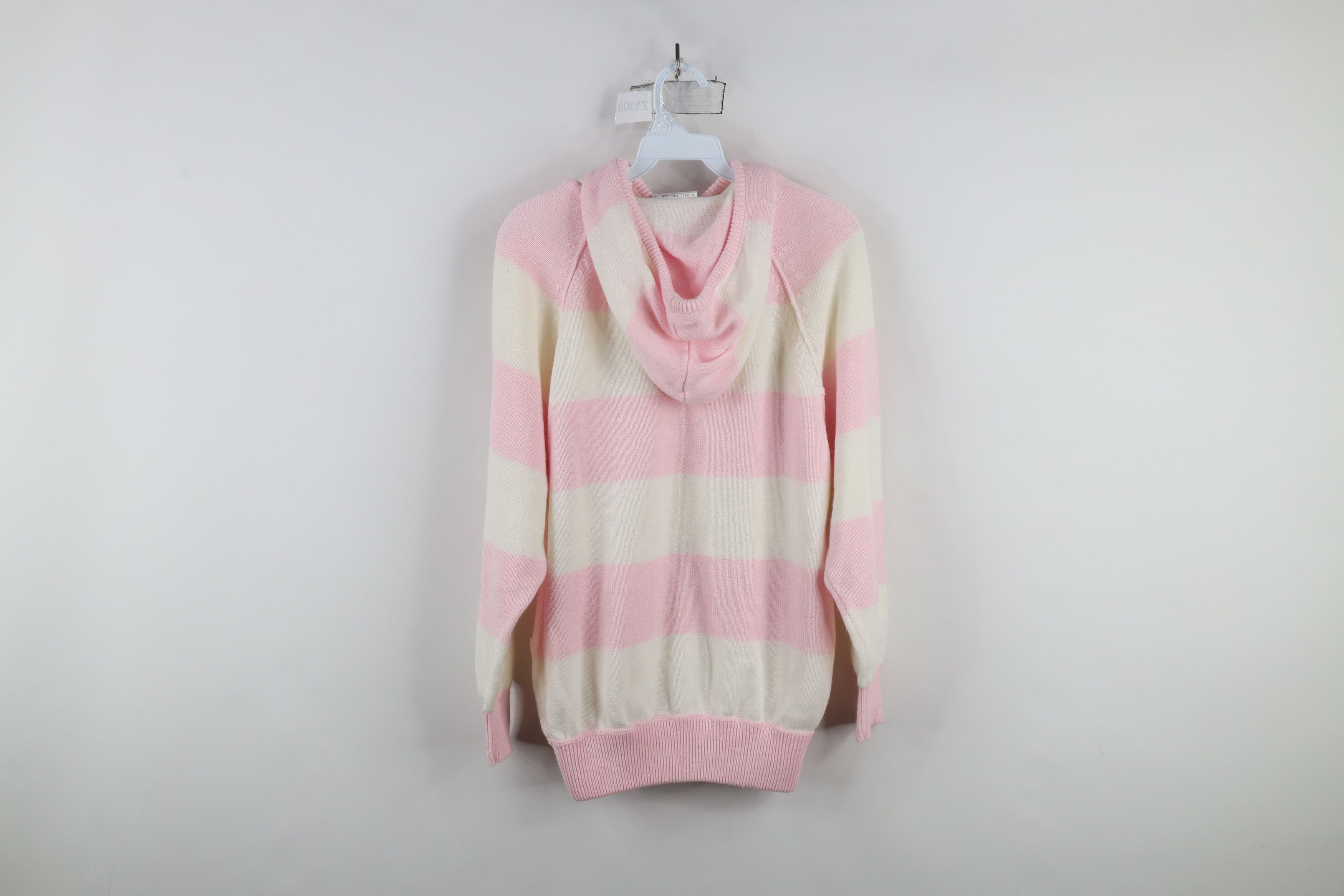 Vintage Vintage 90s Streetwear Block Knit After Hood Hoodie Sweater Size S / US 4 / IT 40 - 6 Thumbnail
