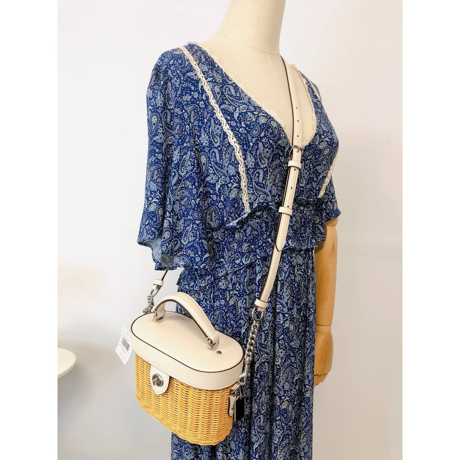 image of Coach 1262 Kay Crossbody In Natural Chalk in Brown, Women's