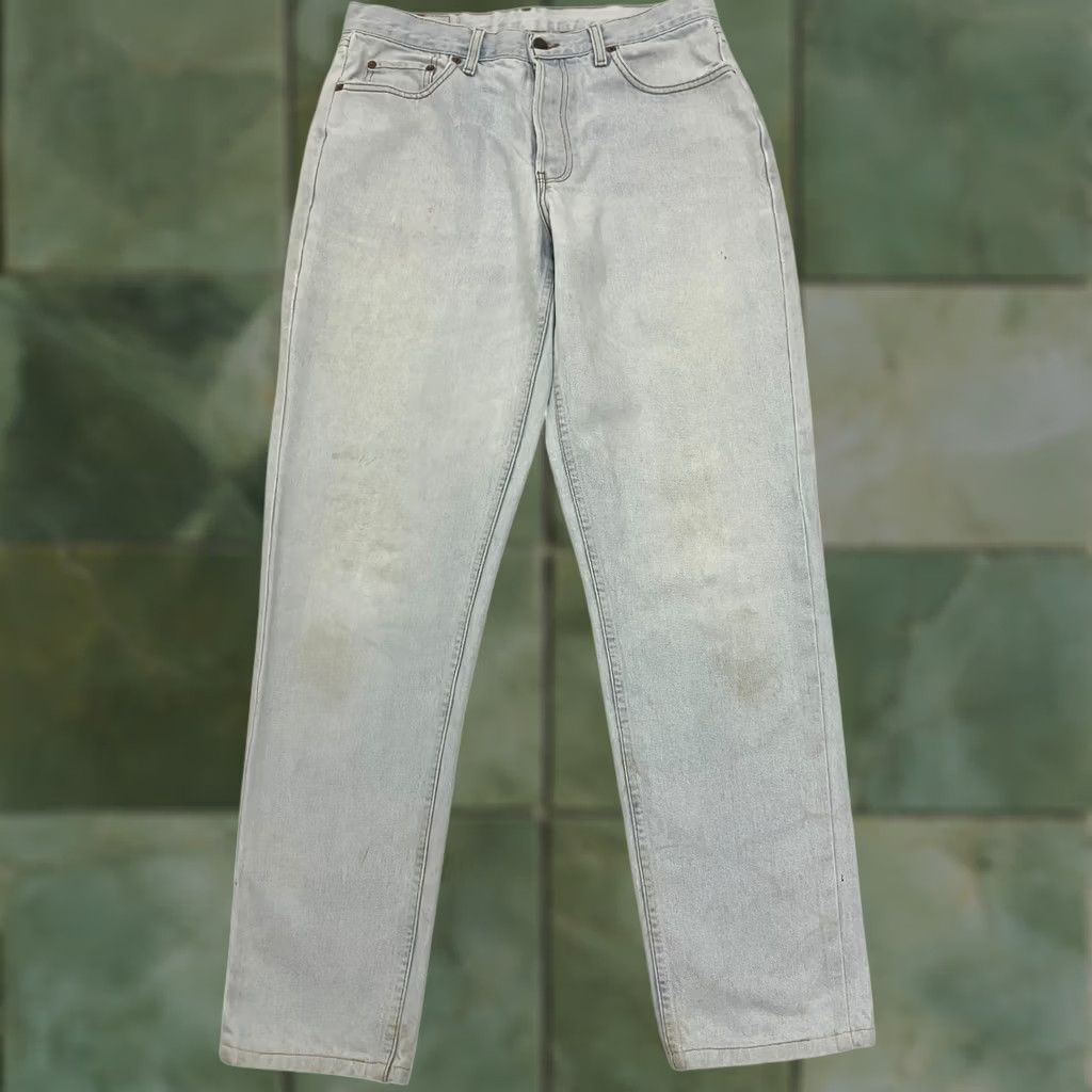 Levi's VINTAGE Levi’s 412 Jeans Mens 32W 32L Blue Tapered Leg Made in Italy Orange Tab 90s Size US 32 / EU 48 - 1 Thumbnail