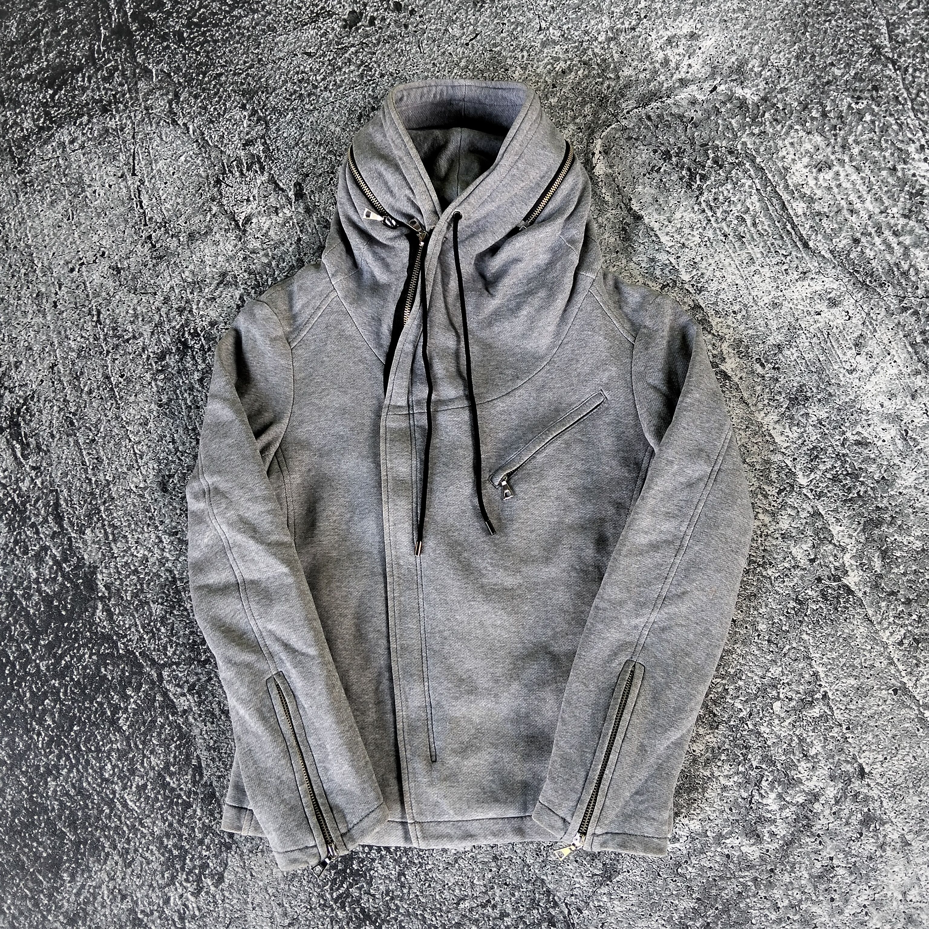 トップス KATHARINE HAMNETT LONDON zip hoodie Japanese Brand × Katharine Hamnett London Katharine Hamnett