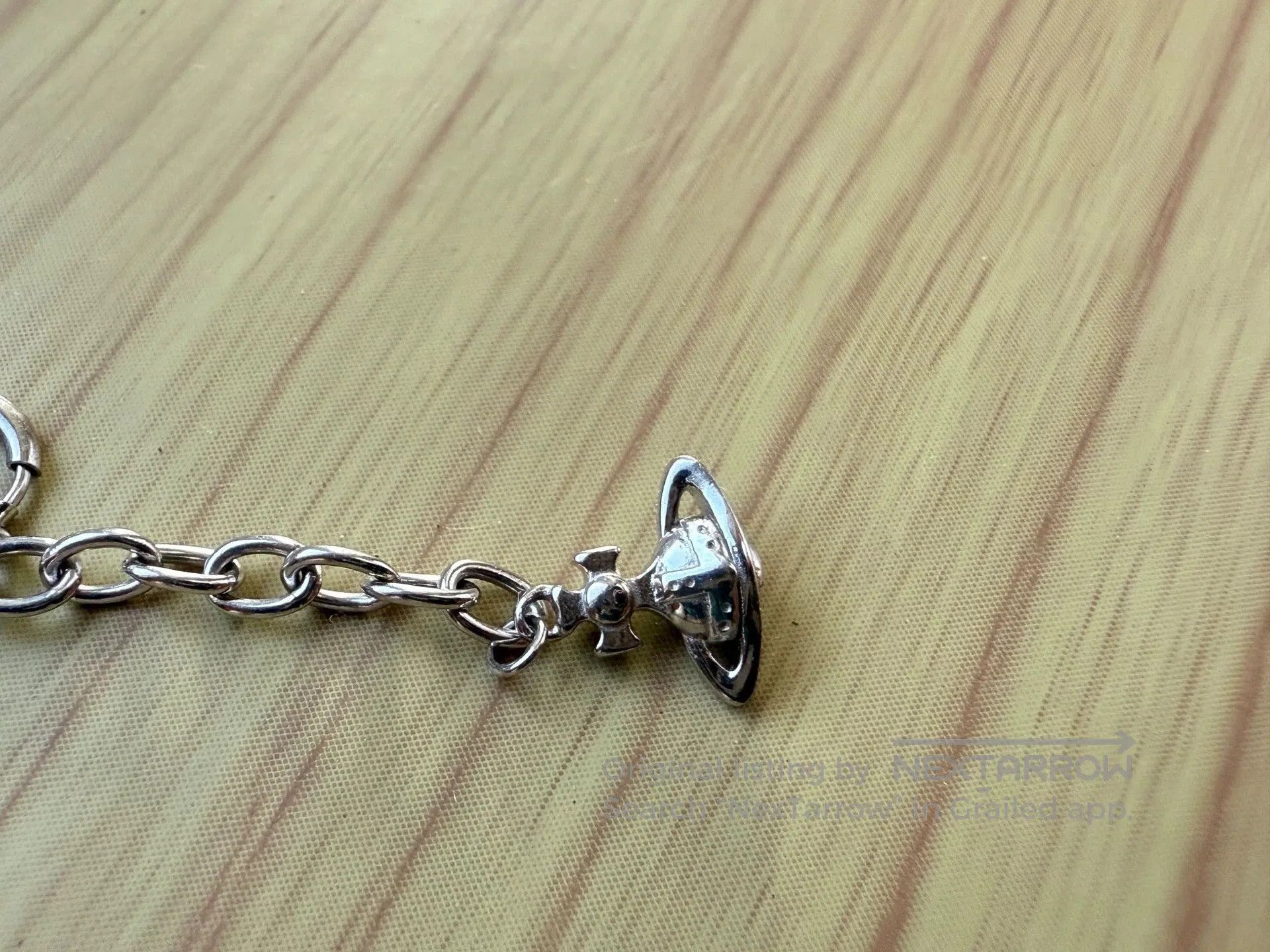 Tiffany & Co. pink mermaid tear 925 silver necklace. Size ONE SIZE - 5 Thumbnail