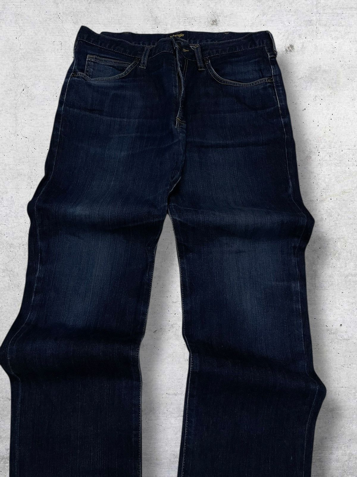 Wrangler VINTAGE WRANGLER USA DESIGNER 90S INDIGO REGULAR DENIM STYLE Size US 32 / EU 48 - 4 Thumbnail