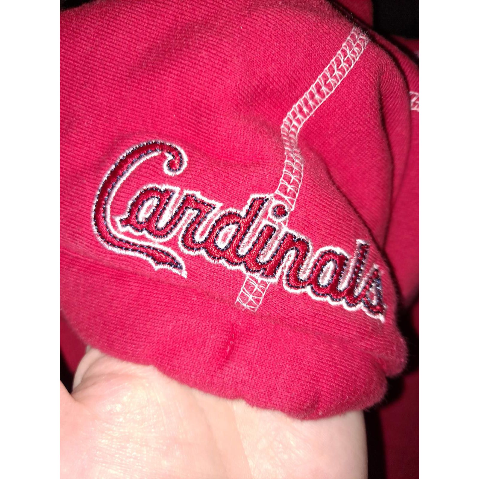 Majestic Majestic Cardinals National League Hooded Sweatshirt Size X Size US XL / EU 56 / 4 - 8 Thumbnail