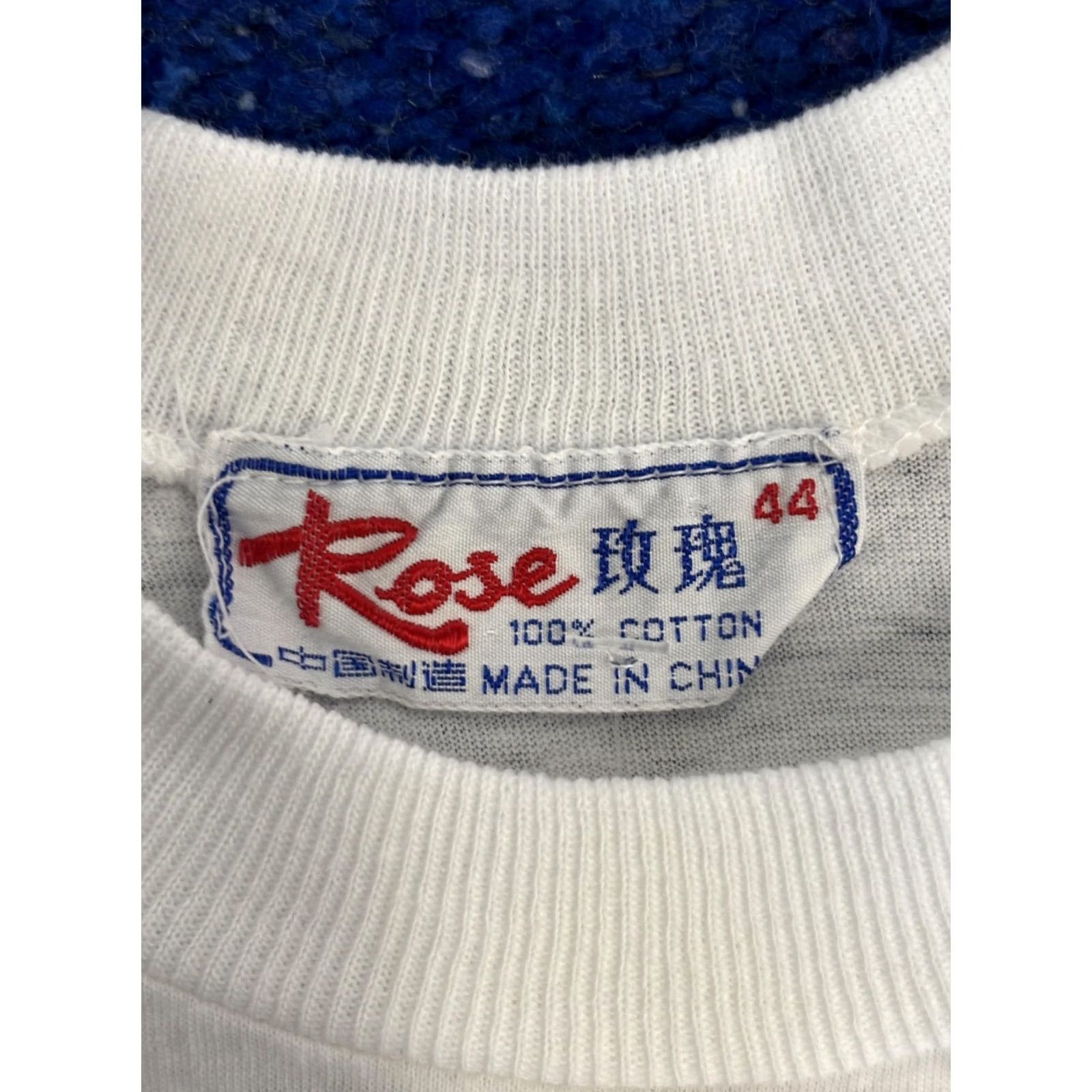 Vintage Rose Shirt Mens Large White Parrot U.S. Virgin Islands Tourist 90s St Croix, Men's (Size Xxl) — image 6 of 6