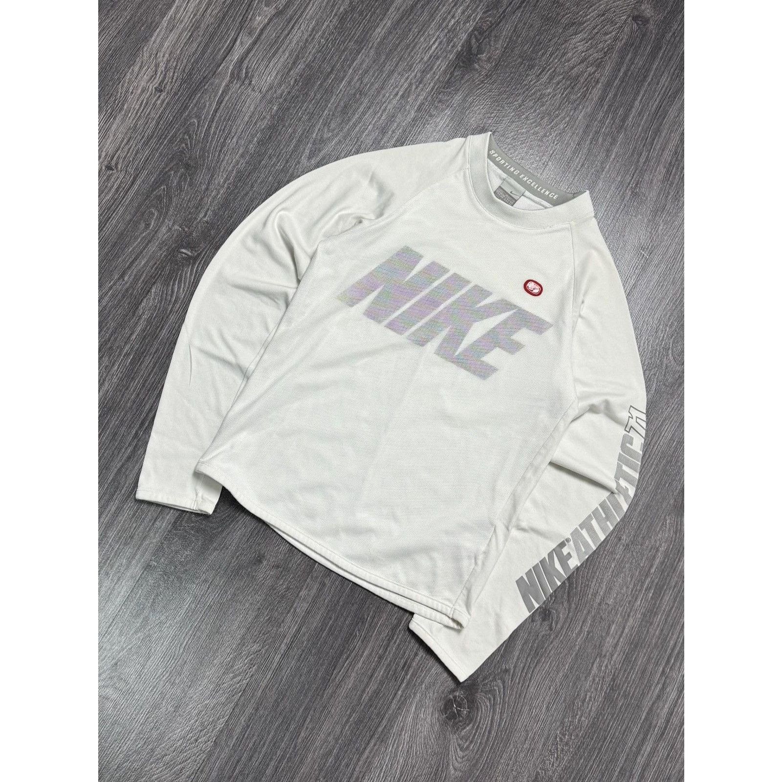 Nike × Vintage Vintage Nike Athletic Dept 72 Long Sleeve Center Logo 00s Size US XS / EU 42 / 0 - 1 Thumbnail