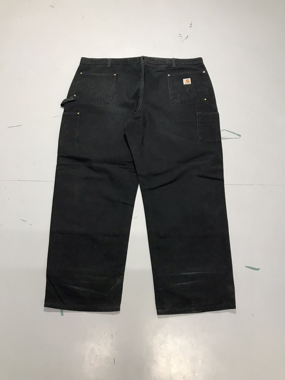 Carhartt Vintage Carhartt double knee damaged workwear denim 46x30 Size US 44 / EU 60 - 2 Thumbnail