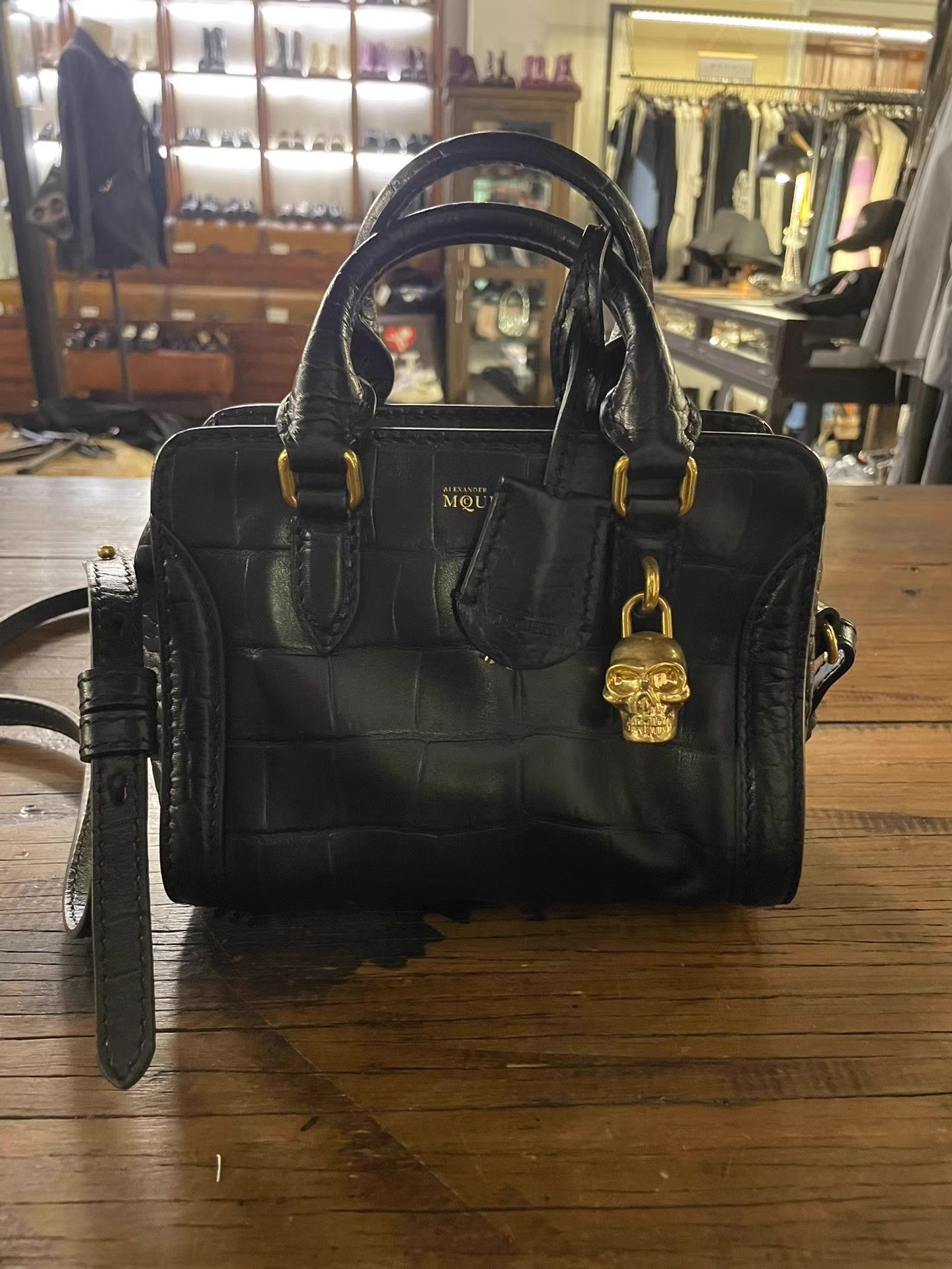 Alexander McQueen Alexander McQueen Padlock Skull Bag。Ｑ25 Size ONE SIZE - 1 Thumbnail