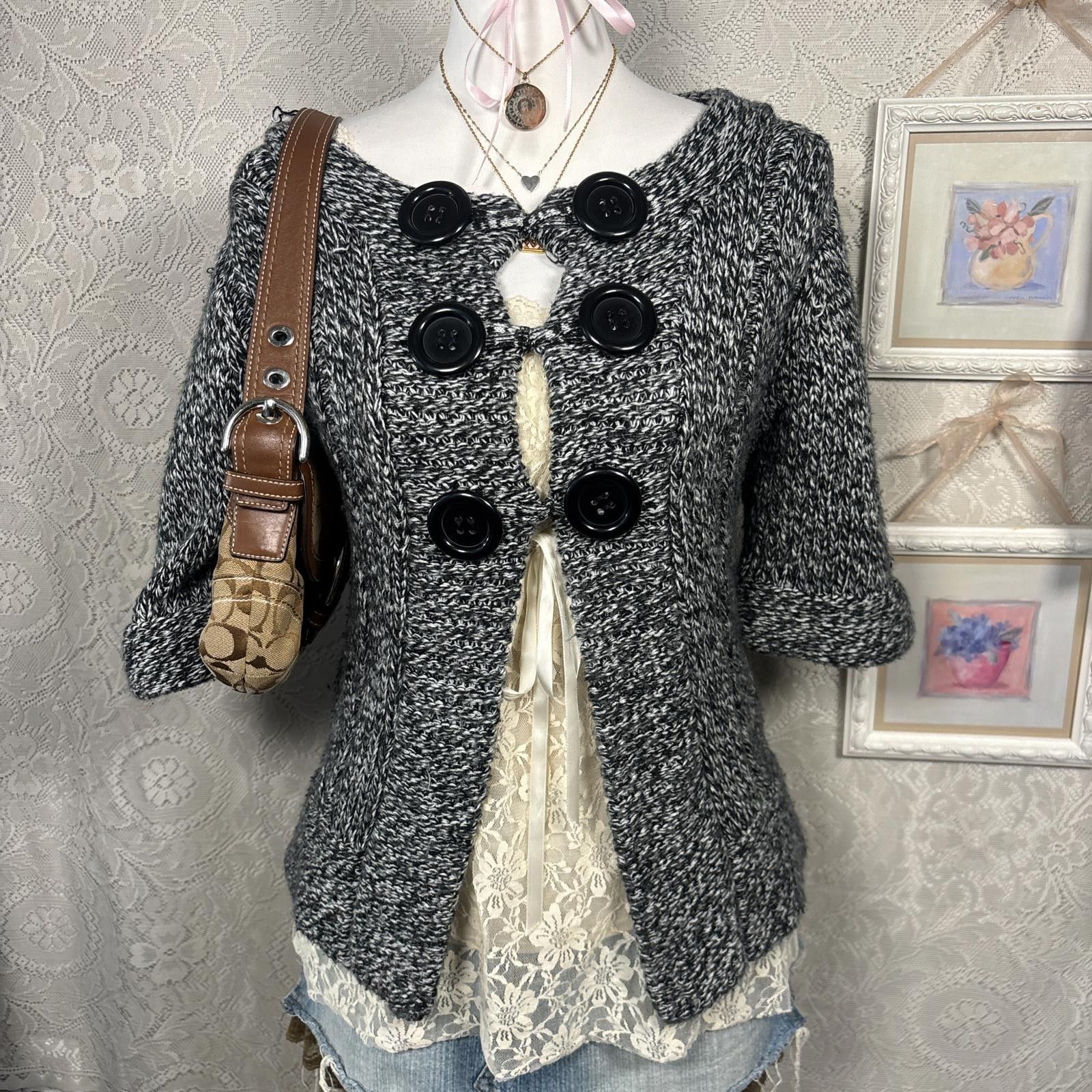 Other y2k vintage cozy button up cardigan Size M / US 6-8 / IT 42-44 - 7 Thumbnail