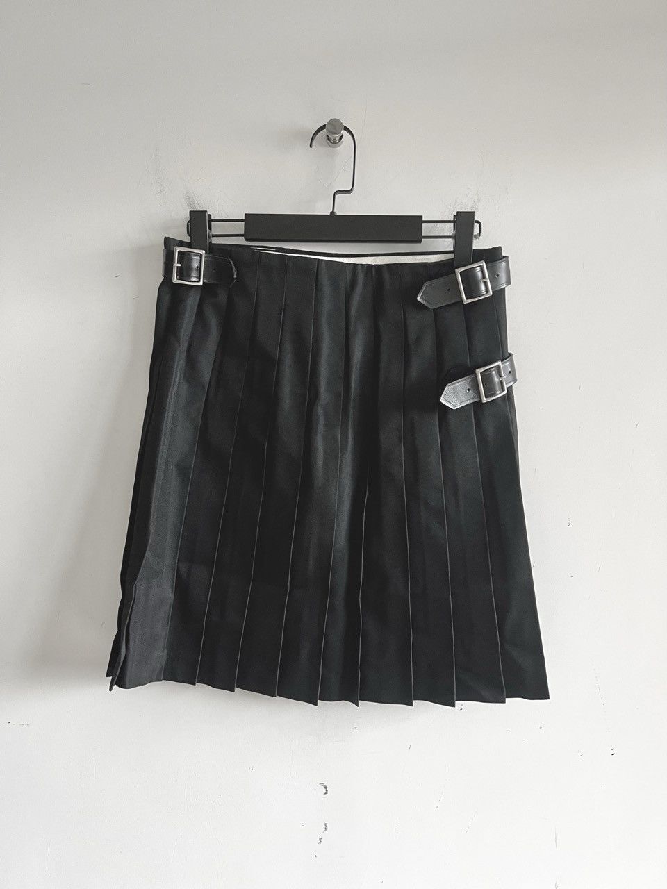 Comme des Garcons Homme Plus COMME des GARCONS - Side Adjuster Pleated Skirt Apron Size US 30 / EU 46 - 1 Thumbnail