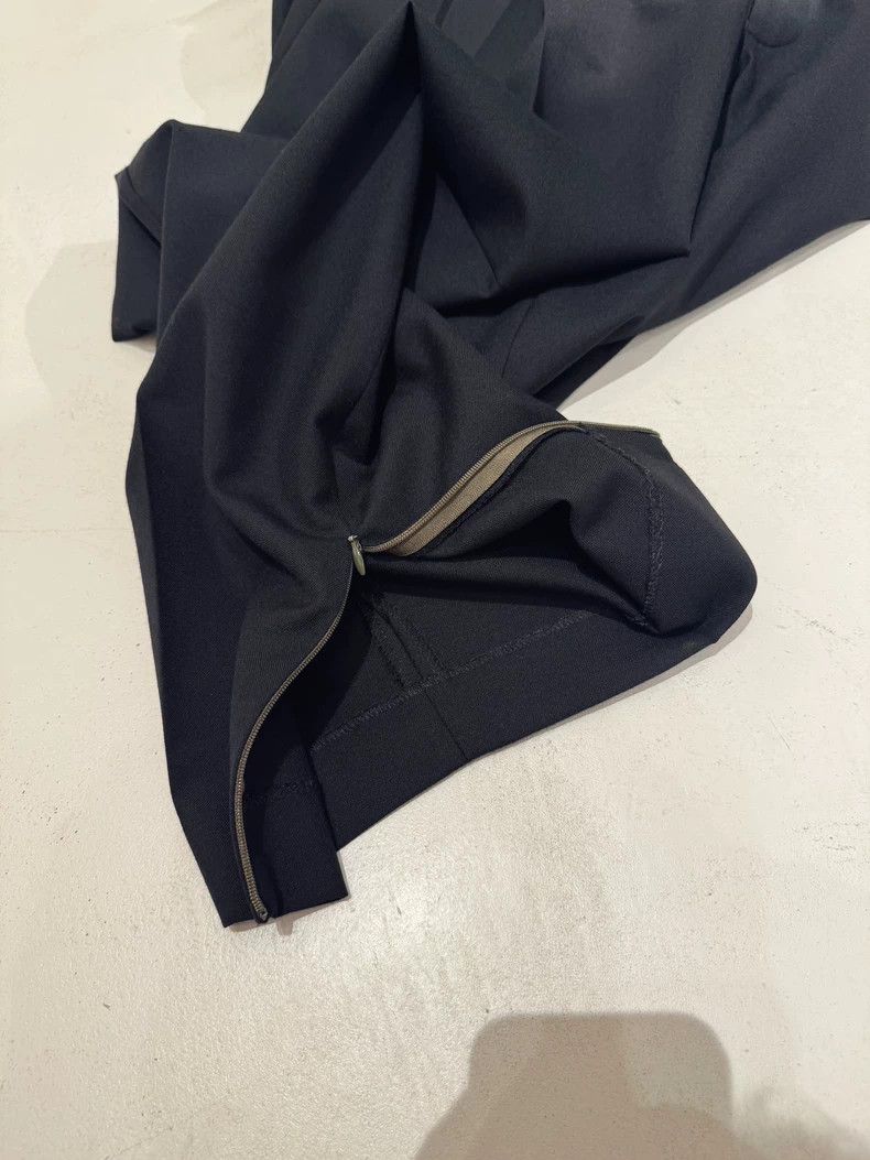 Dries Van Noten dries van noten Black wool casual pants Size US 32 / EU 48 - 6 Thumbnail