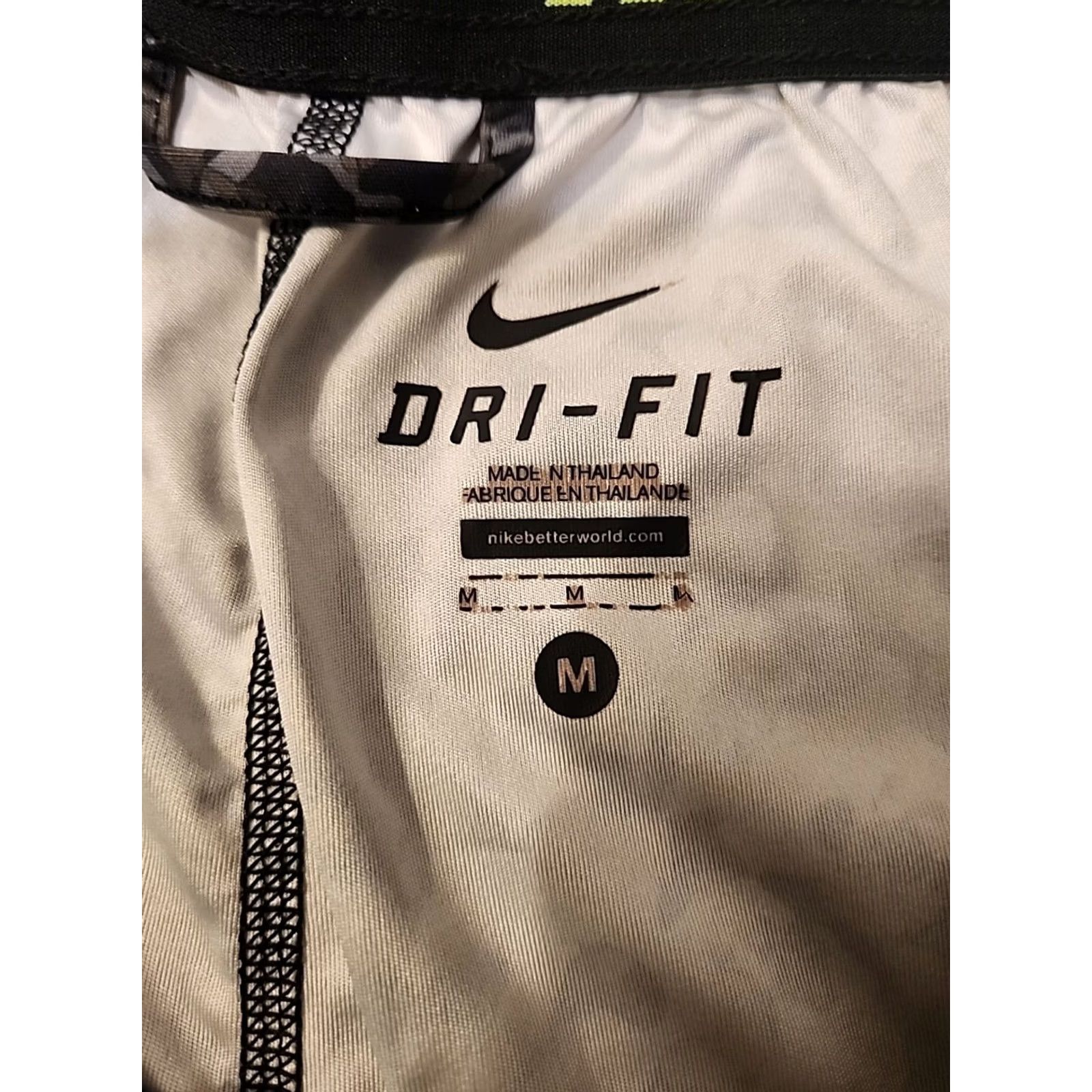 Nike Nike Shorts Mens M Camouflage DriFit Volt Training Swoosh Gym Athletic Gray Multicolor 90s? No, not applicable Mens Size US 31 - 3 Thumbnail