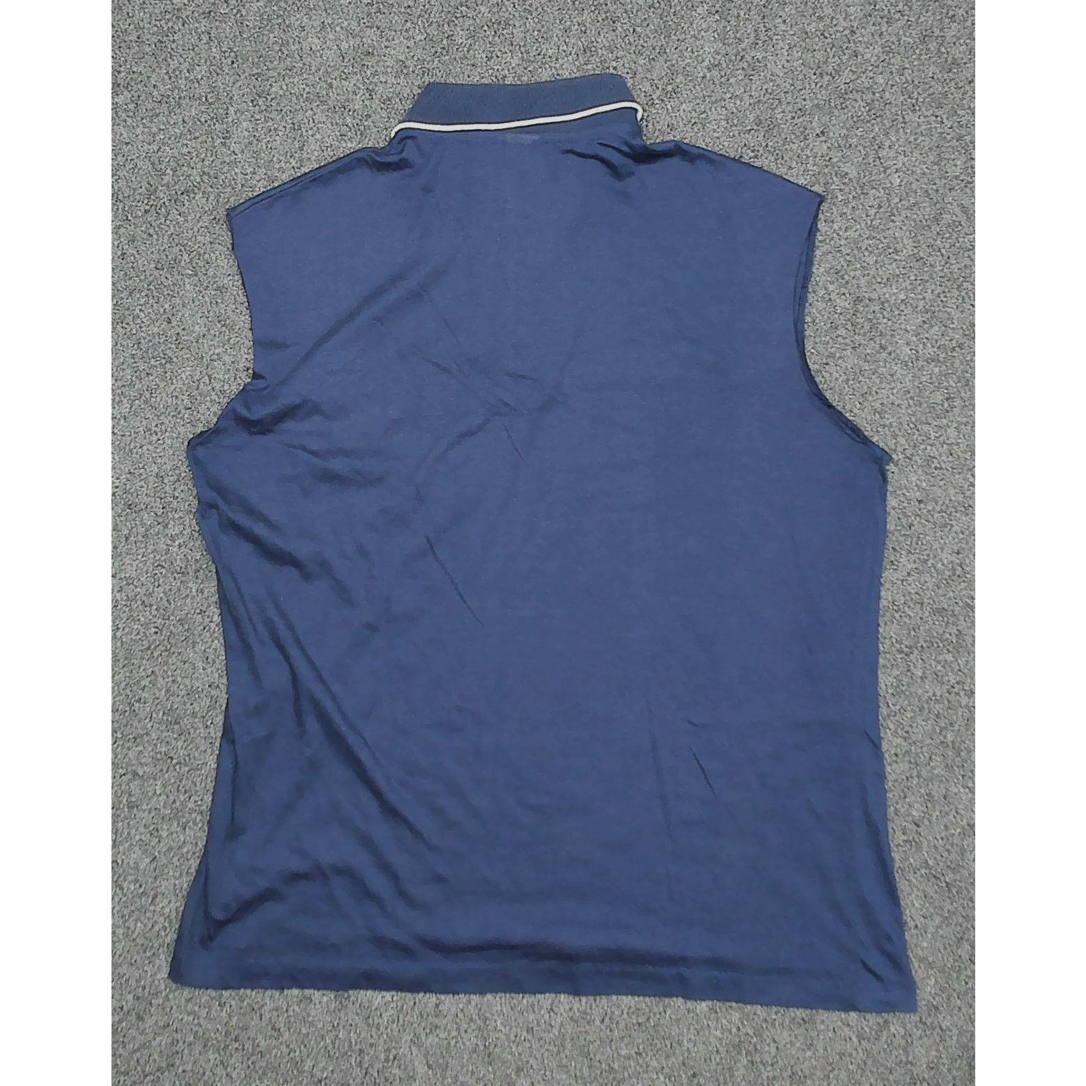 Vintage Vintage | 80s Single Stitch Sleeveless Cutoff Polo Shirt Size US M / EU 48-50 / 2 - 4 Thumbnail