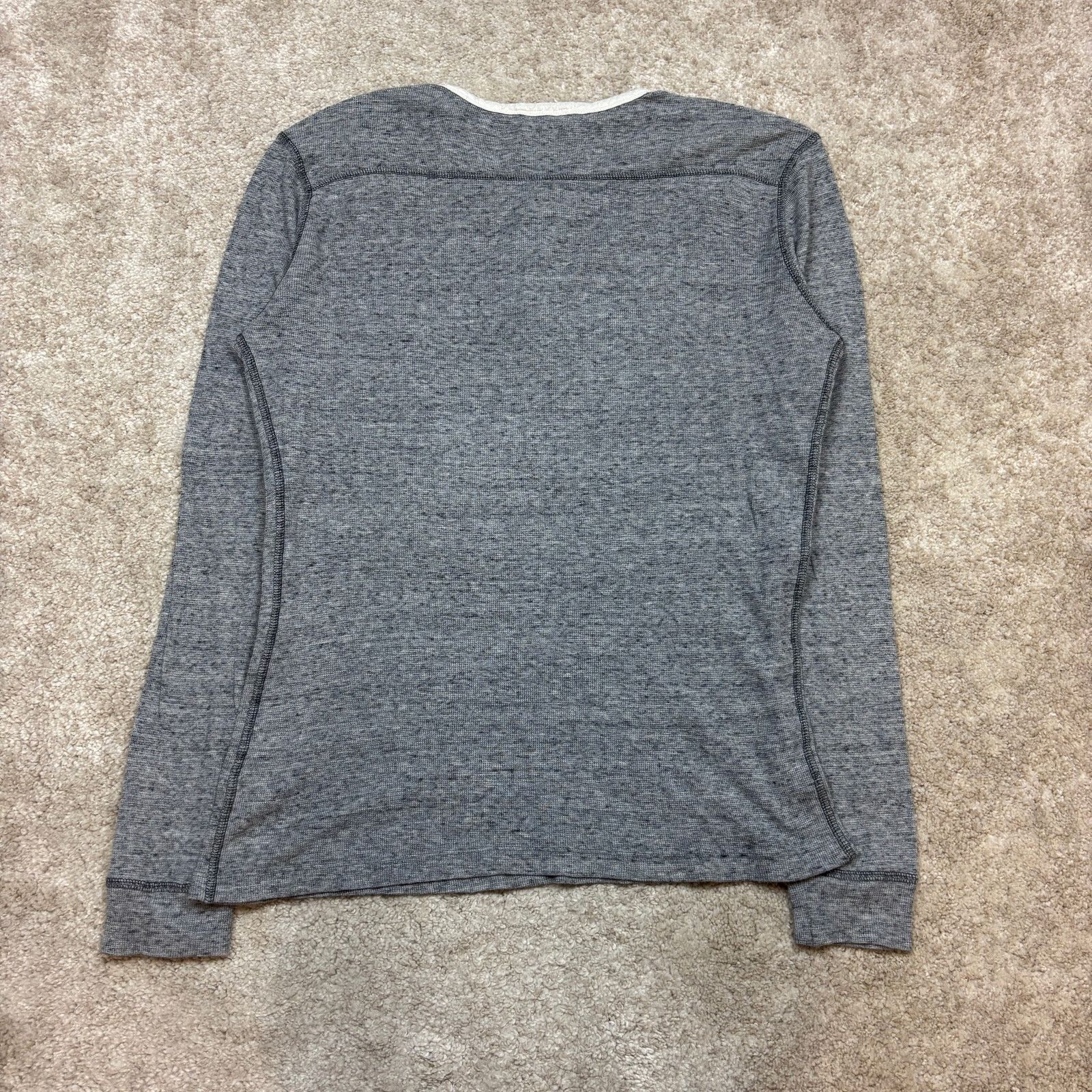 Diesel Diesel Henley Thermal Waffle Long Sleeve T Shirt Men's XL Size US XL / EU 56 / 4 - 3 Thumbnail