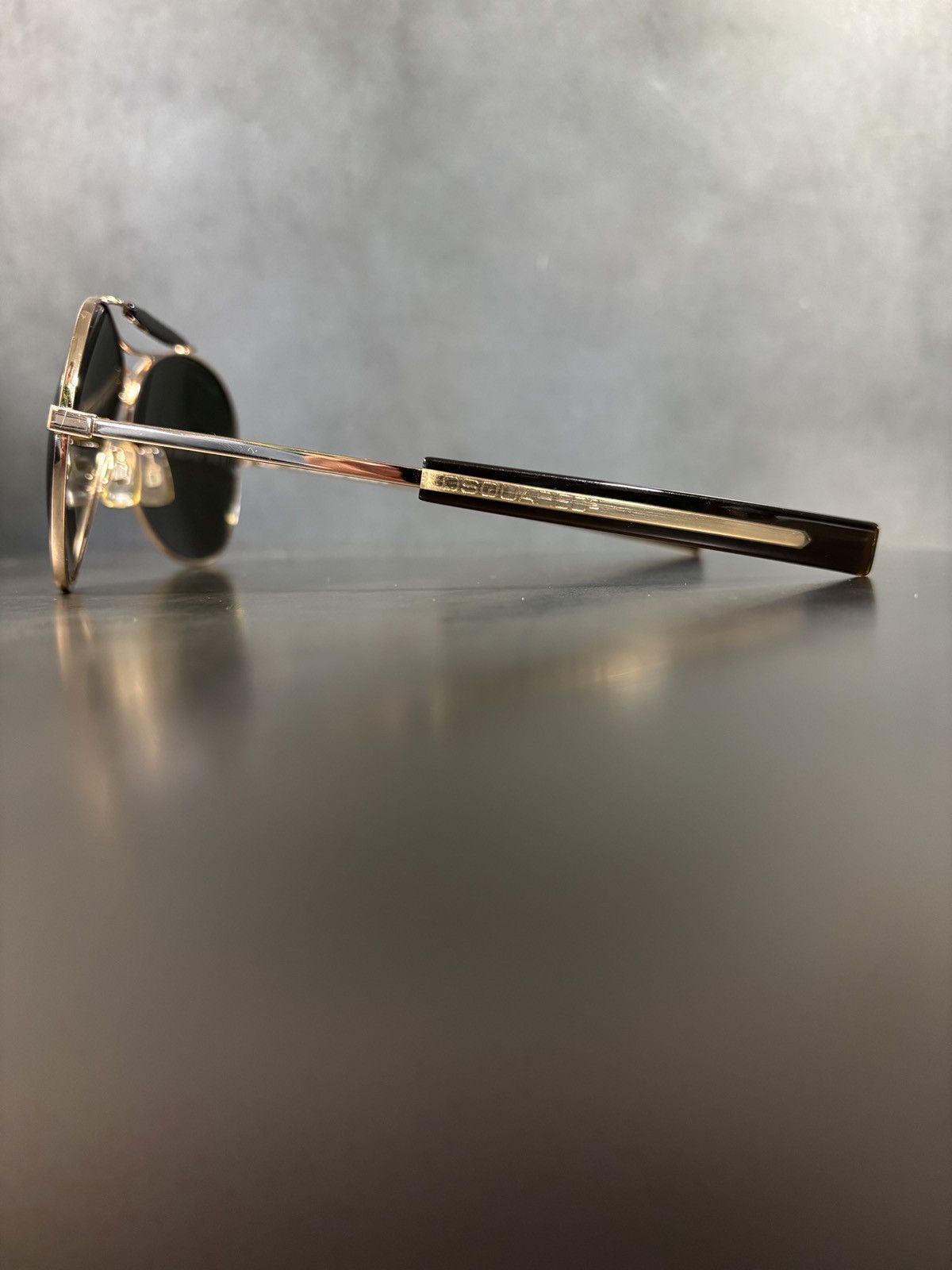 Dsquared2 2010 DSquared2 Sunglasses Metal Aviators DQ 0001 Italy Size ONE SIZE - 6 Thumbnail
