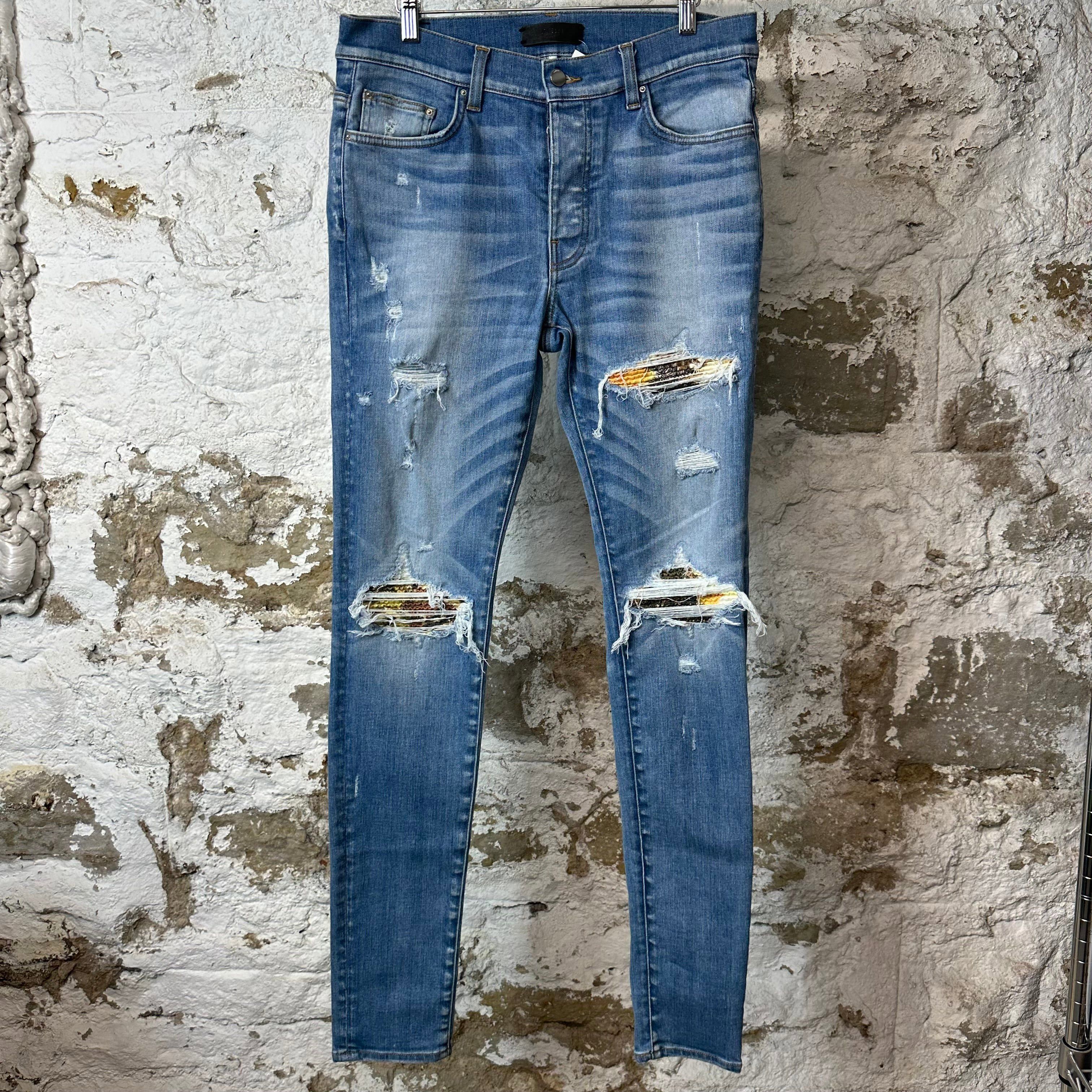Amiri Amiri MX1 Dark Blue Jeans size (32) | Grailed
