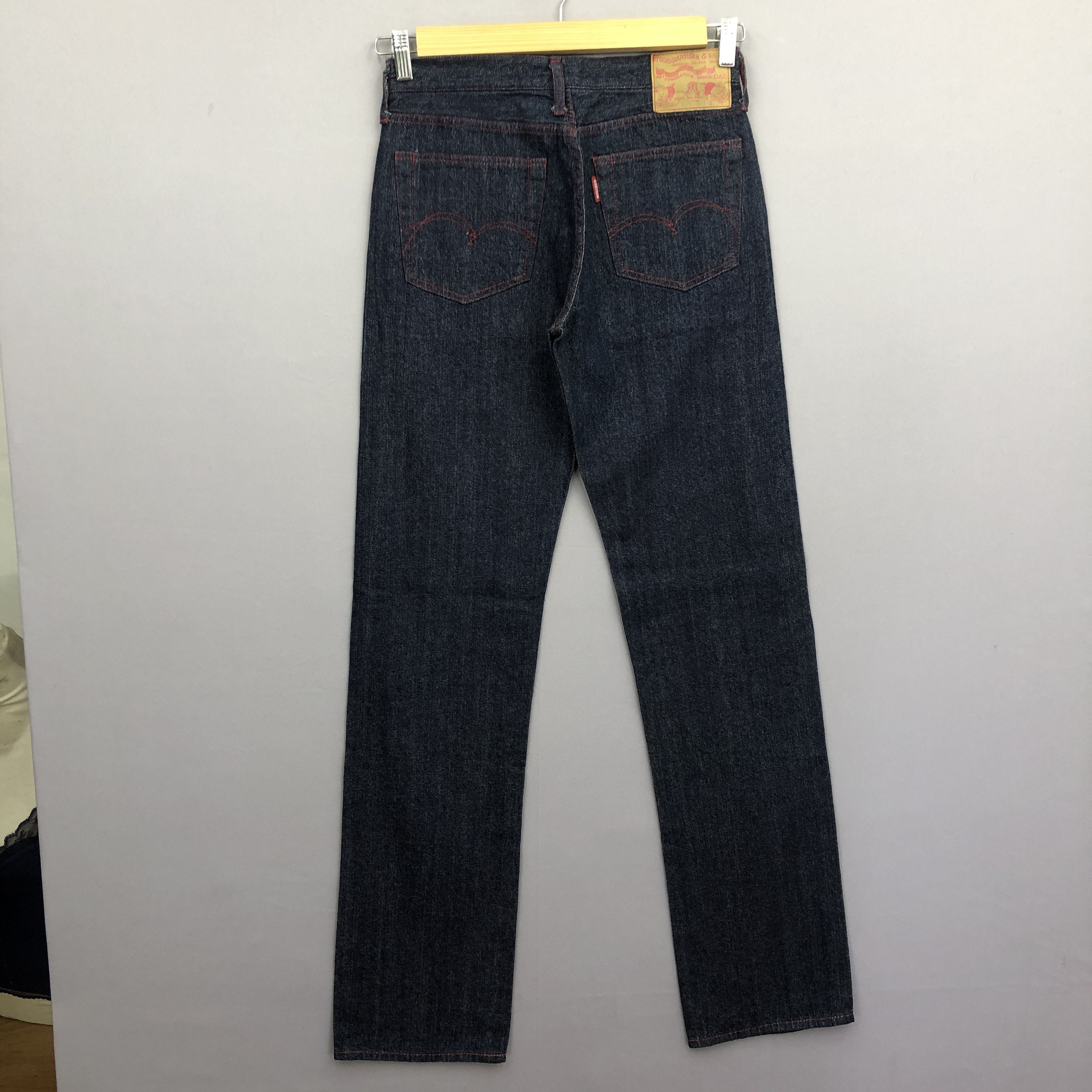 Studio D'Artisan Crazy NWT Vintage Y2K Studio D'Artisan Selvedge Jeans Denim Size 28" / US 6 / IT 42 - 1 Thumbnail