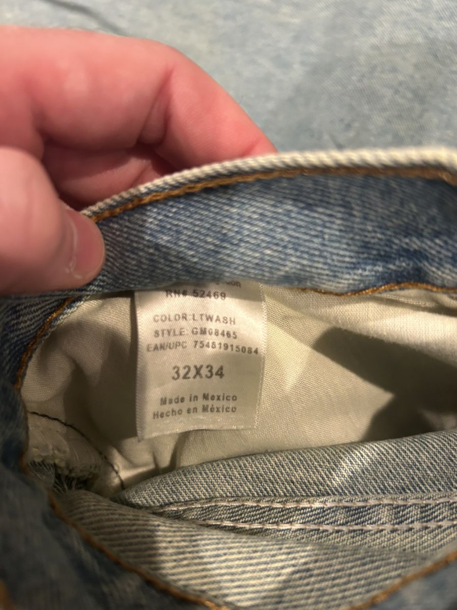 Other Vale Lives Light Wash Stacked Jeans Size US 32 / EU 48 - 5 Thumbnail