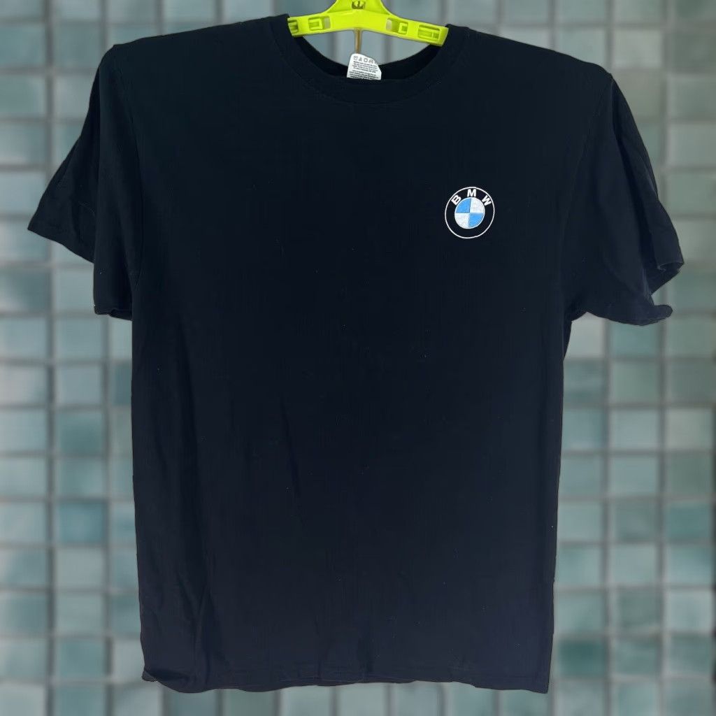 BMW VINTAGE BMW Motorcycle T-Shirt Men's Size M Black Graphic Print Biker Cars Motorcycle 90s Size US M / EU 48-50 / 2 - 1 Thumbnail