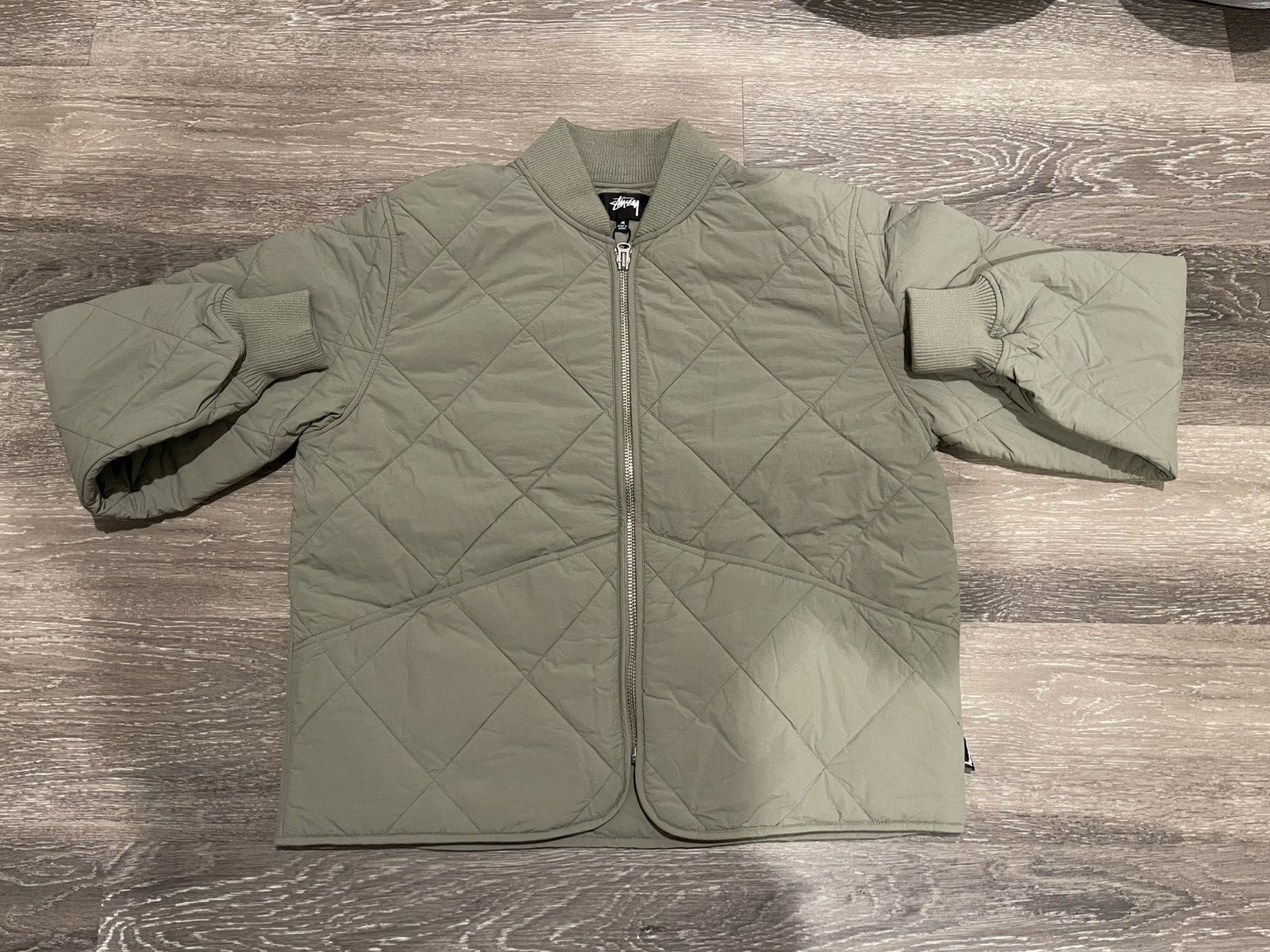 Stussy Stussy Green Dice Bomber Jacket Size US M / EU 48-50 / 2 - 3 Thumbnail