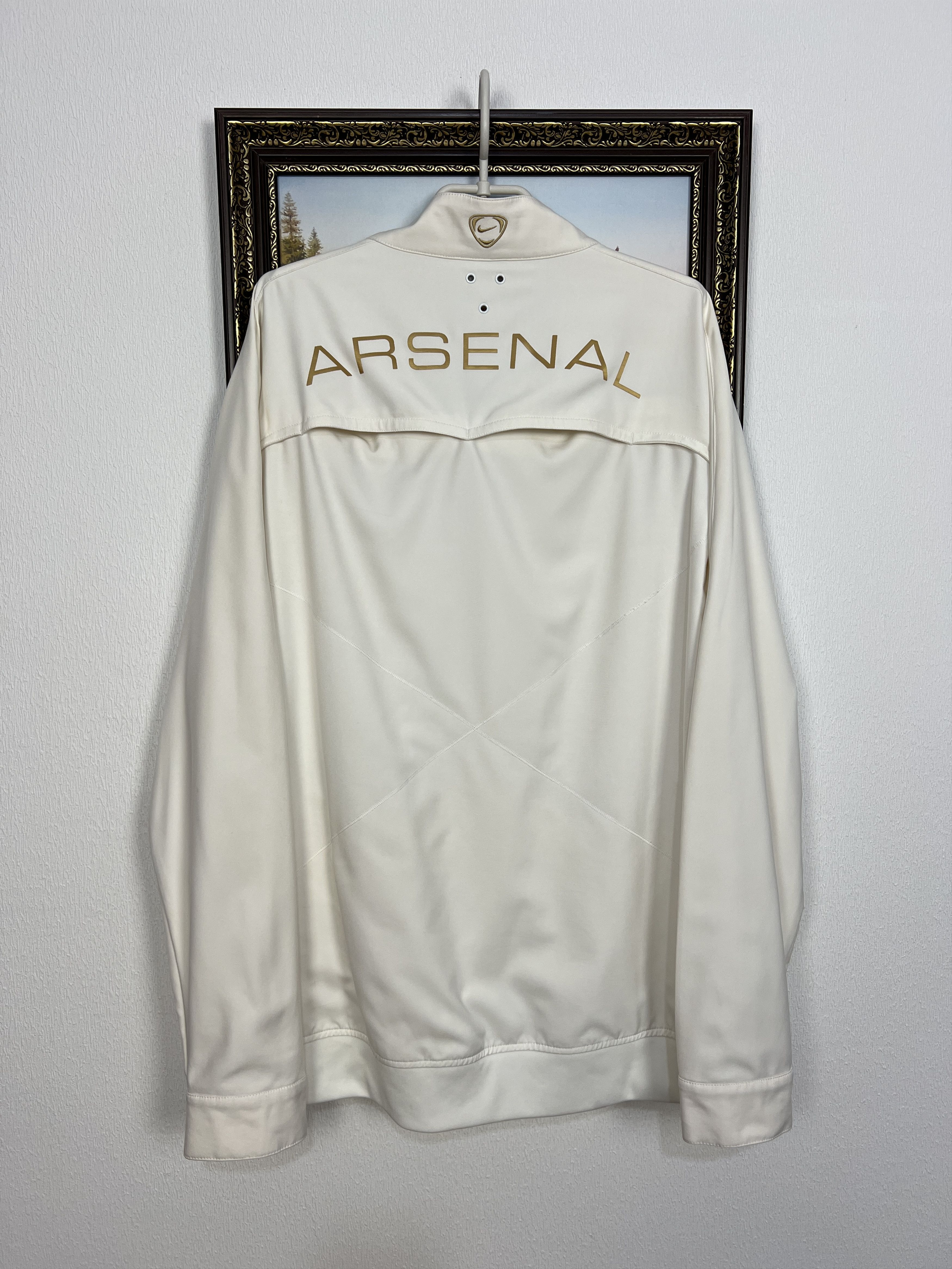 Nike Vintage Arsenal Football Jacket Soccer Track Top Gunners Size US XXL / EU 58 / 5 - 9 Thumbnail