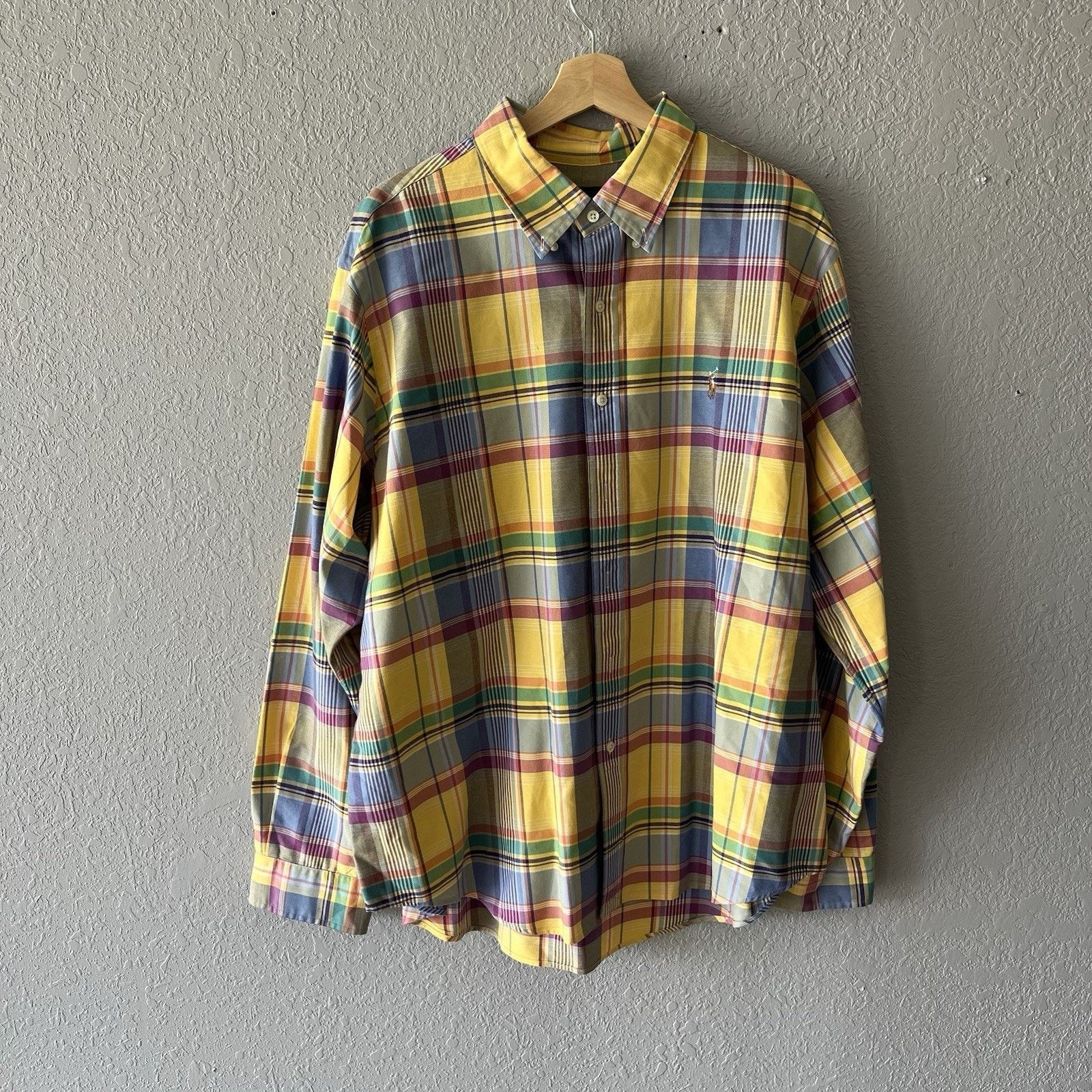 Polo Ralph Lauren Polo Ralph Lauren Multicolor Button Down Shirt Men’s XXL Size US XXL / EU 58 / 5 - 1 Thumbnail