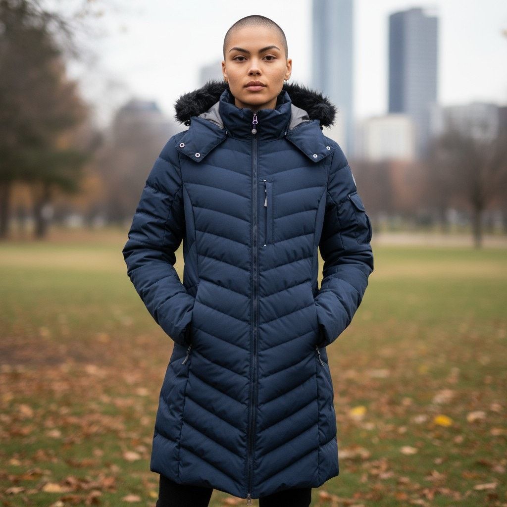 Eddie Bauer Eddie Bauer Sun Valley Down Parka Coat Women's XXL Navy Blue Size XXL / US 16-18 / IT 52-54 - 3 Thumbnail