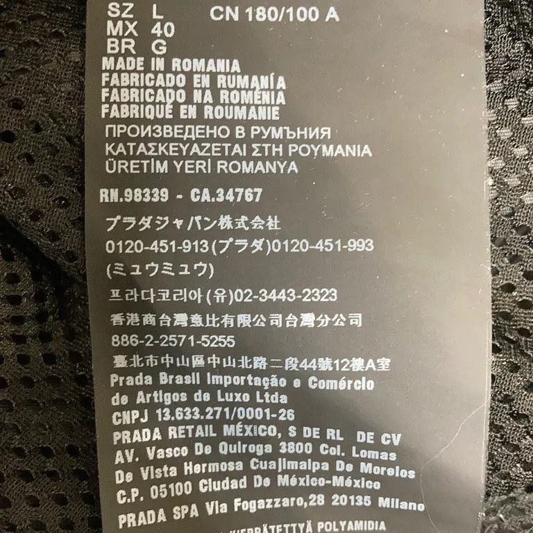 Prada F/W21 Re Nylon Bomber Jacket x Raf Simons Size US L / EU 52-54 / 3 - 4 Thumbnail