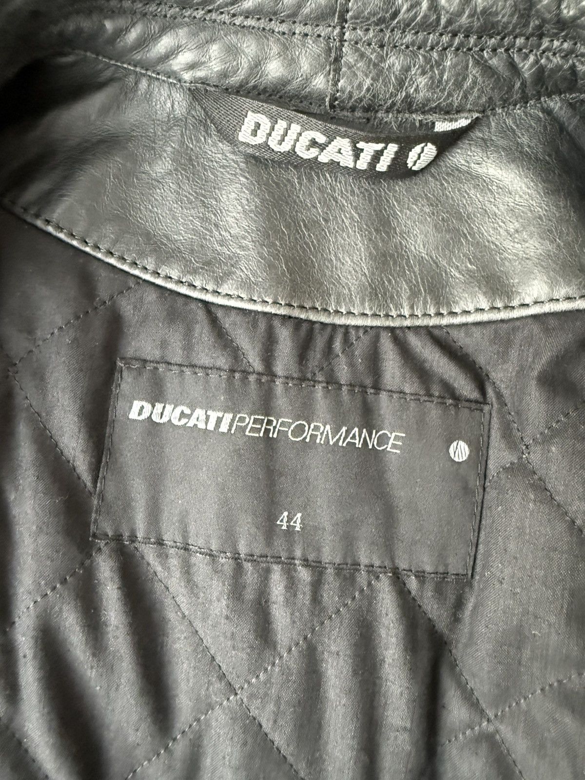 Ducati Ducati mv meccanica leather motorcycle jacket vintage Size US S / EU 44-46 / 1 - 10 Thumbnail