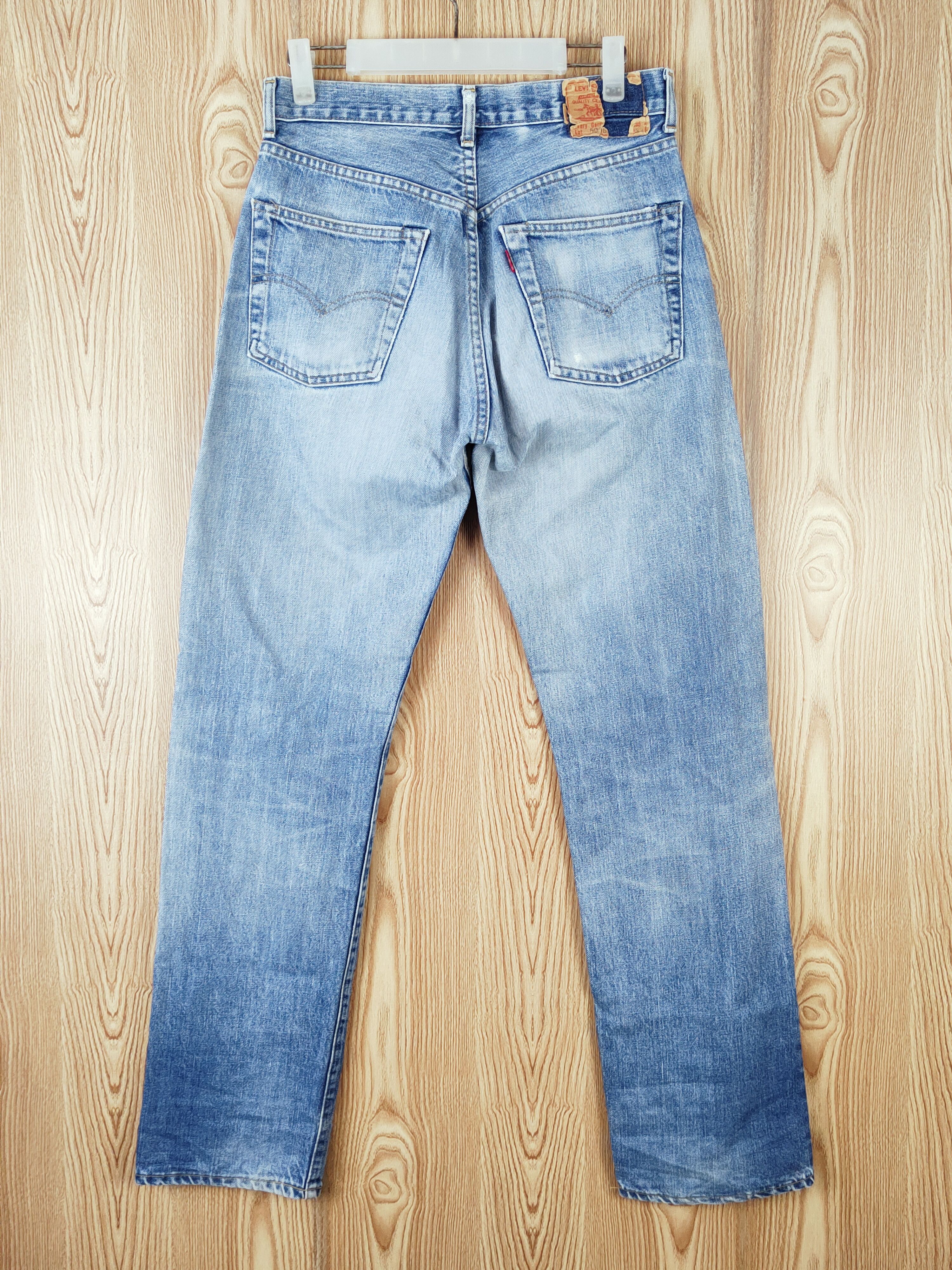 Levi's Levi's faded selvadge vintage Distressed Ripped Jeans #W933 Size US 30 / EU 46 - 7 Thumbnail