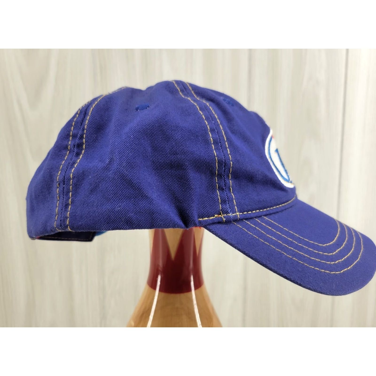 Vintage Miller Lite Baseball Cap Mens Blue Strapback Hat Logo Beer Bar Pub Embroidered Adjustable Lightweight Canvas Size ONE SIZE - 4 Thumbnail