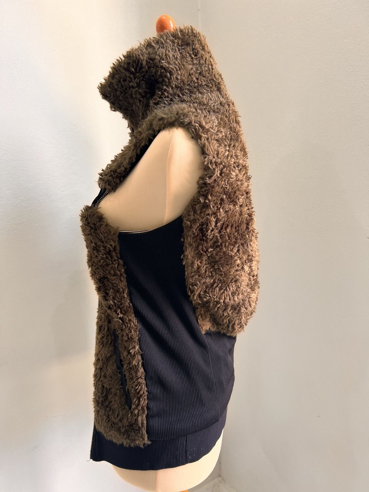 Diesel Reversible Diesel Stretchtable Women Jacket Vest Size XS / US 0-2 / IT 36-38 - 2 Thumbnail