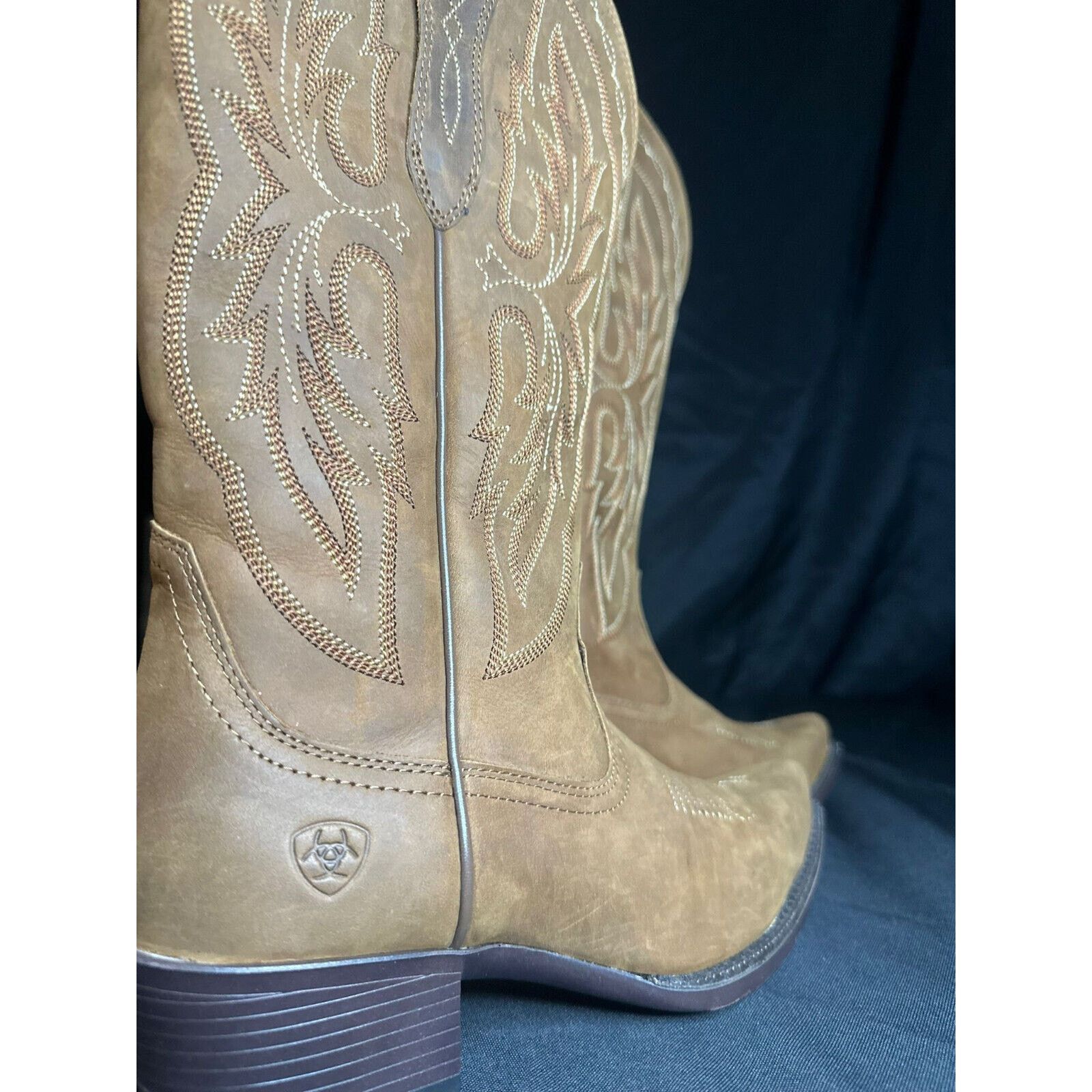 Ariat Ariat Ladies 5.5W Heritage Elastic Calf Brown Snip 10036047 Size US 5.5 / IT 35.5 - 4 Thumbnail