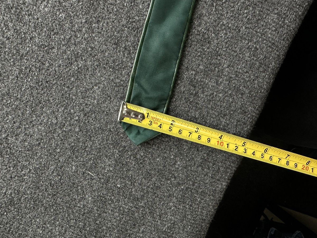 Other 🚨 LEATHER GREEN ITALY TIE LUXURY VNTG RARE OLD MONEY Size ONE SIZE - 12 Thumbnail
