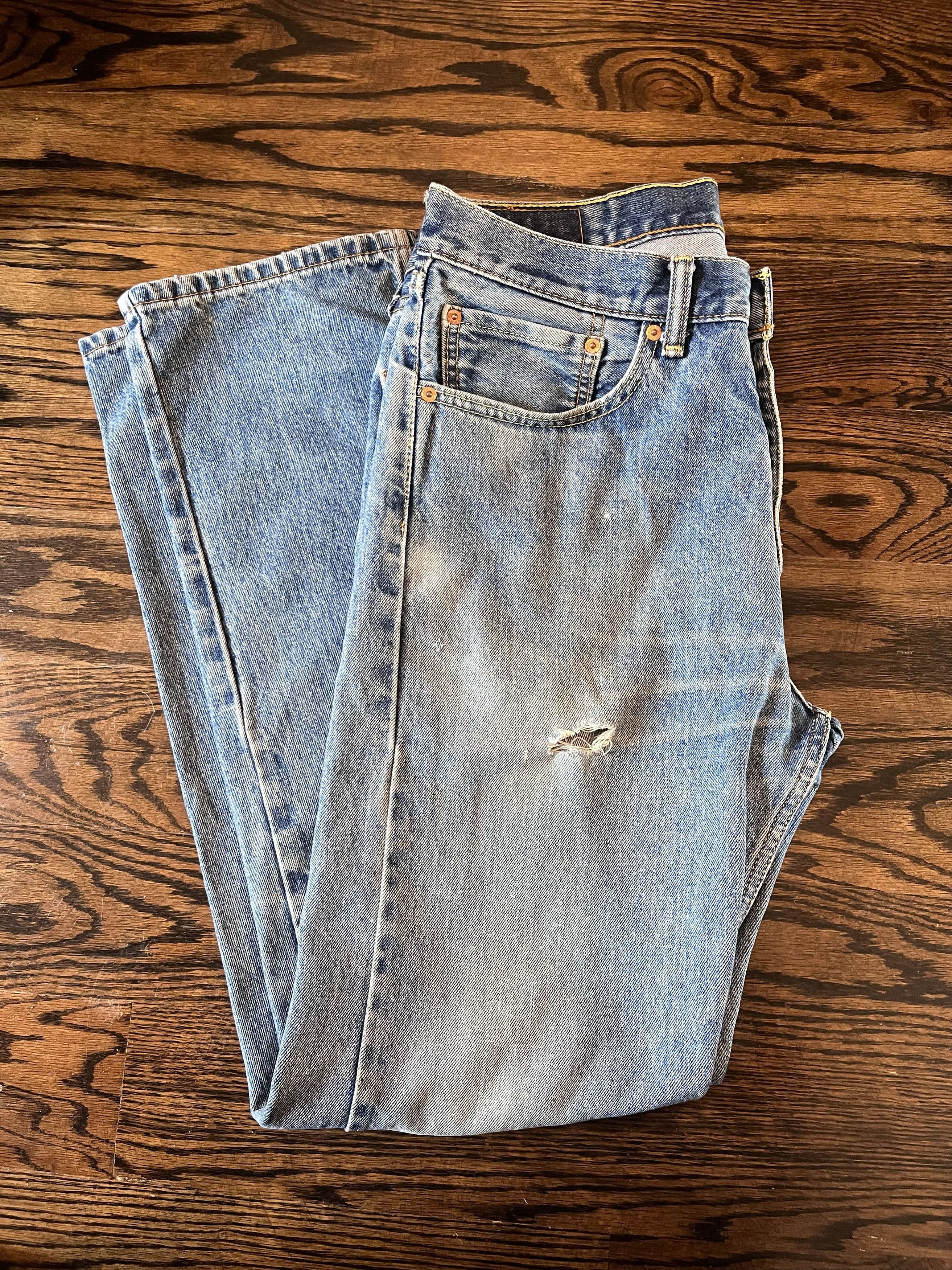 Levi's Levi's 505 Denim Jeans W34 x L34 Size US 34 / EU 50 - 4 Thumbnail