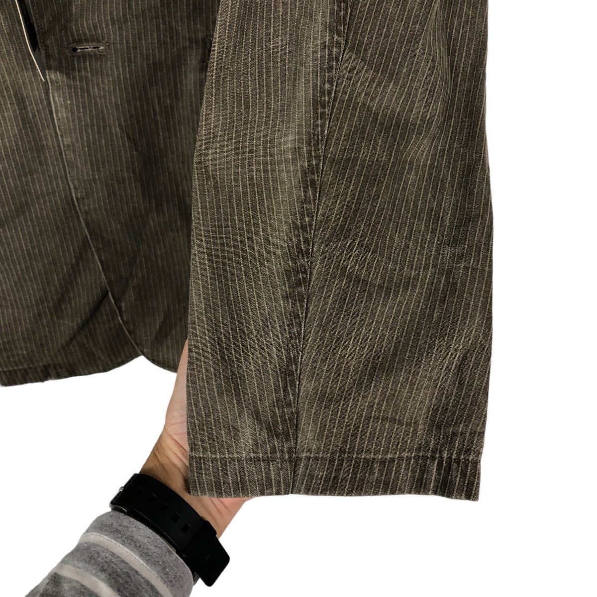 Issey Miyake 🔥Vintage Chore Hickory Work Jacket Mossimo Pigment Size US L / EU 52-54 / 3 - 15 Thumbnail