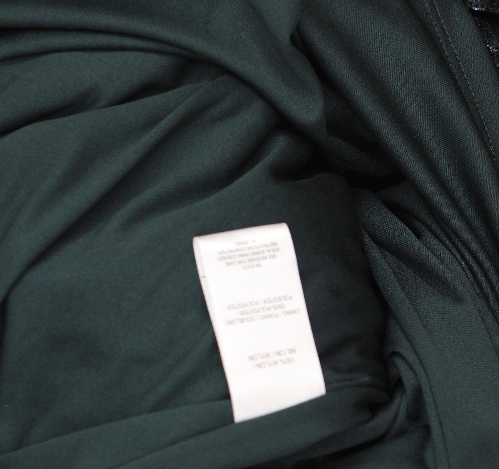 Ann Taylor Nwt Taylor Sequin Cinched Waist Gown Dress Bottle Green 2 Size XS / US 0-2 / IT 36-38 - 6 Thumbnail