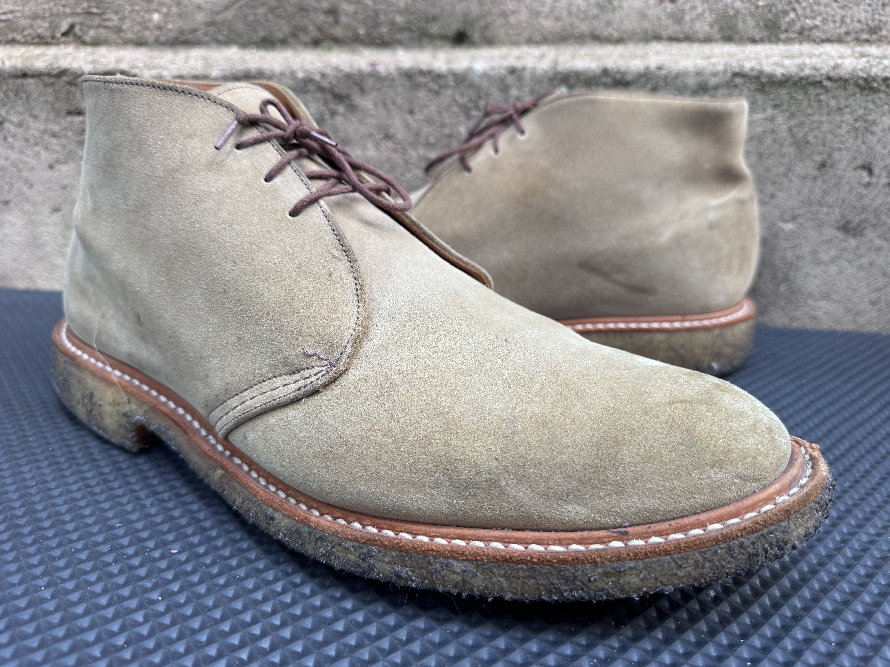 Tricker's Trickers KELSO Chukka Suede Brown Leather Boots Desert Size US 12.5 / EU 45-46 - 1 Thumbnail