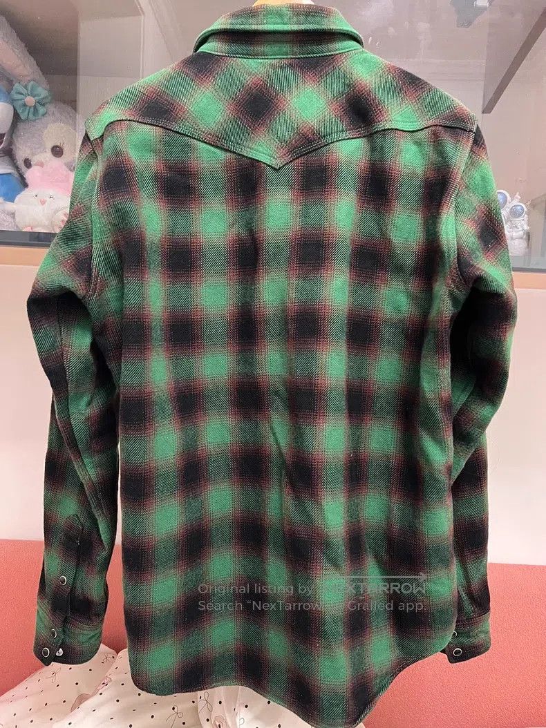 Iron Heart Iron Heart Heavy flannel plaid shirt Size US XL / EU 56 / 4 - 2 Thumbnail