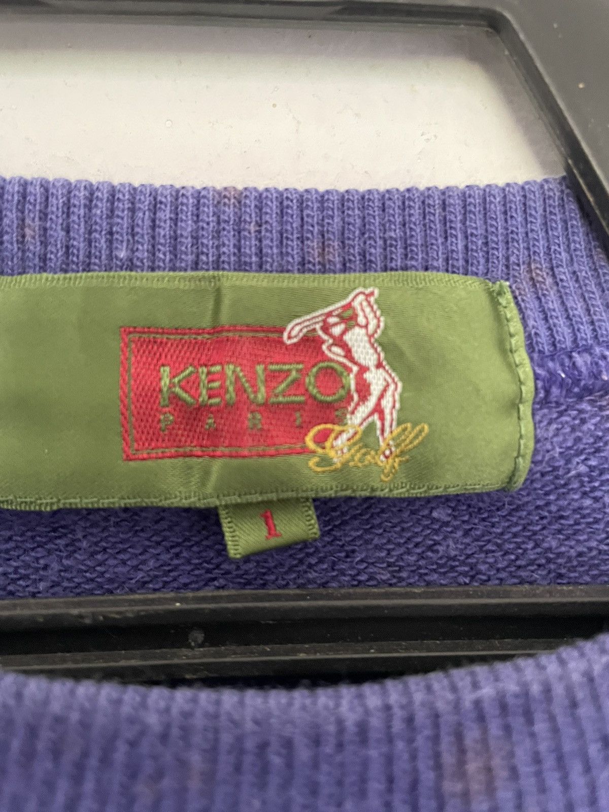 Kenzo VINTAGE KENZO GOLF CROPPED SWEATSHIRT Size US XS / EU 42 / 0 - 6 Thumbnail