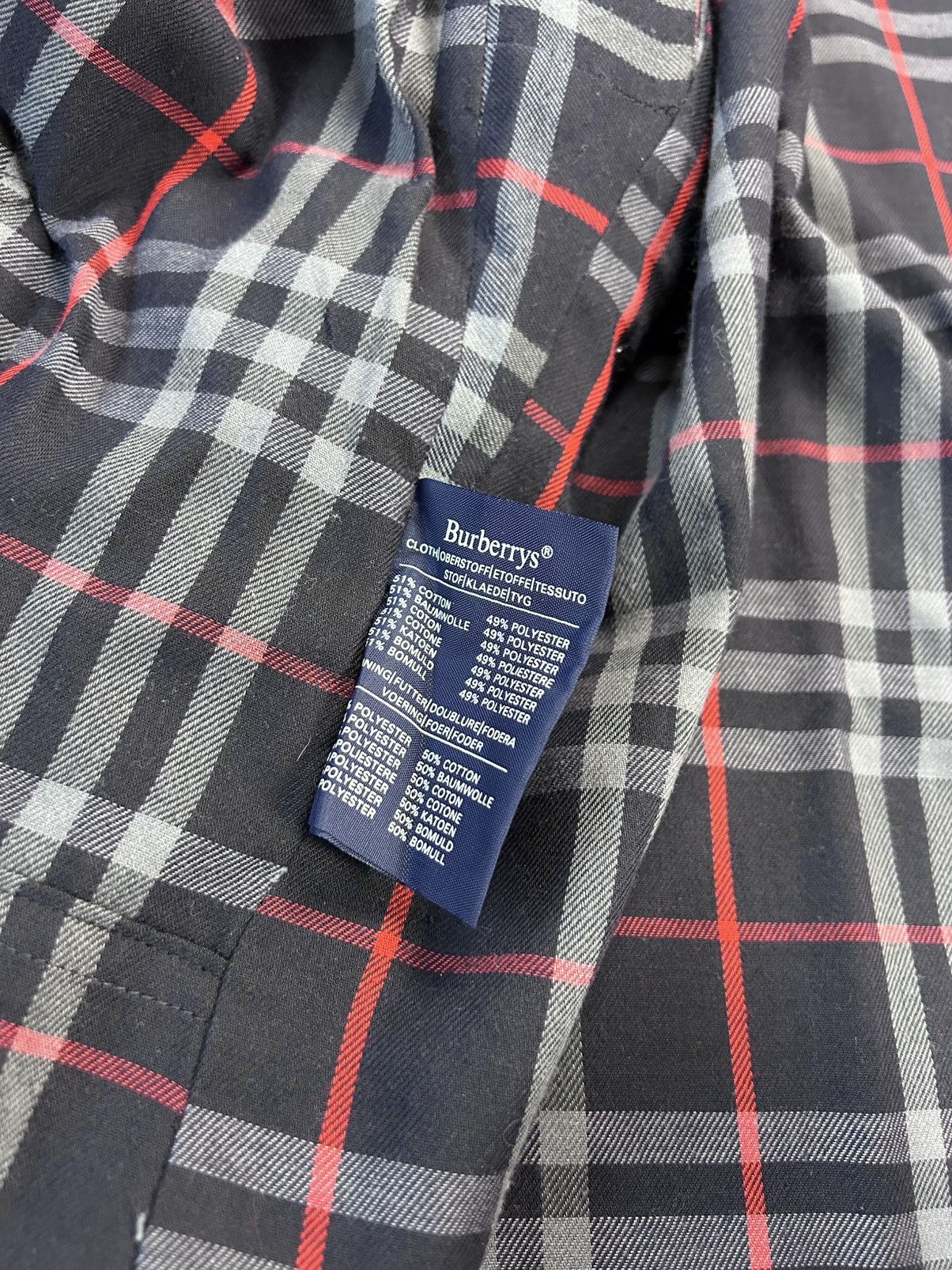 Burberry Burberrys coat trench navy vintage Size US XL / EU 56 / 4 - 6 Thumbnail