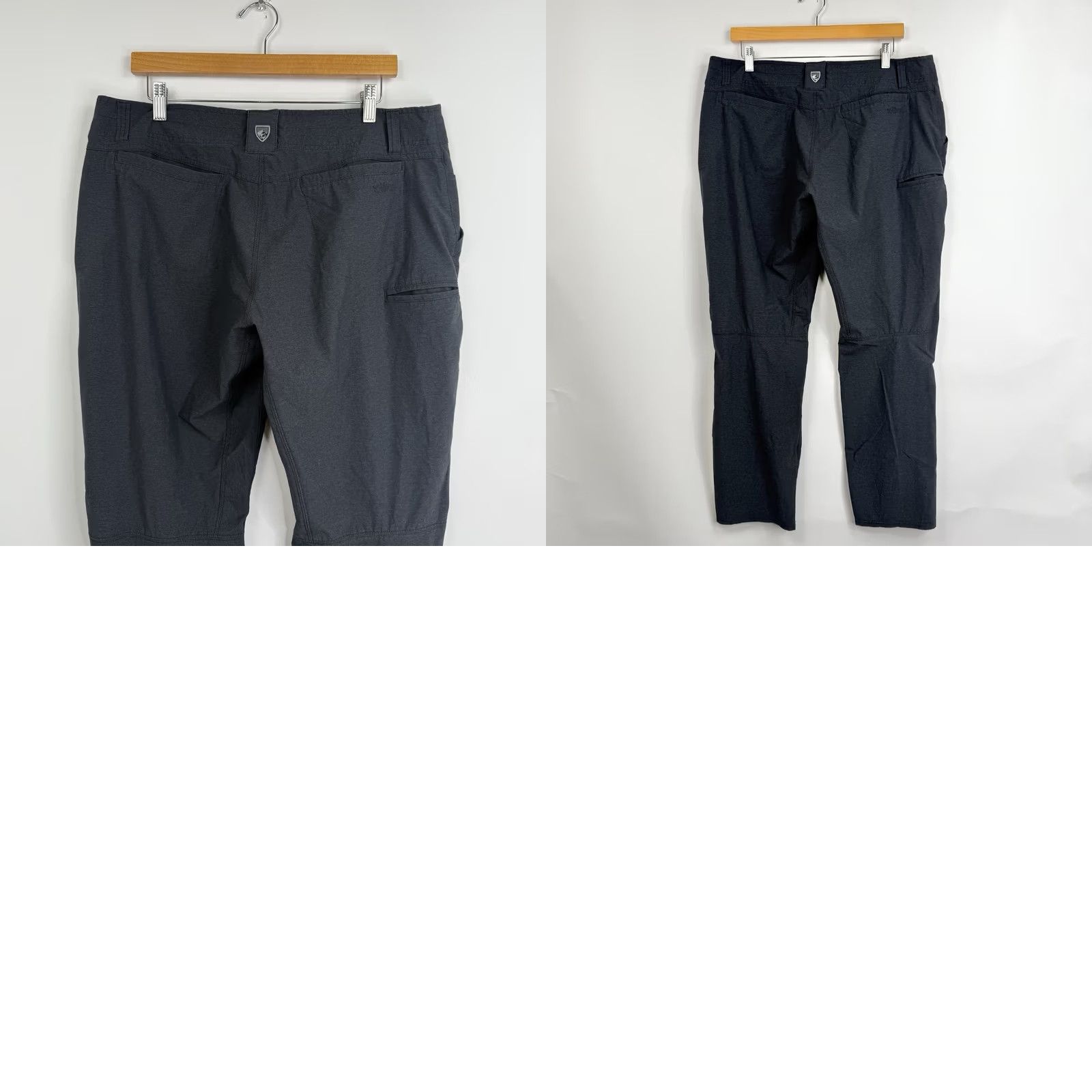 Vintage Kuhl DECEPTR Pants Mens 36x29 Gray Lightweight Stretch Travel Chino Hiking Pants Size US 36 / EU 52 - 8 Thumbnail
