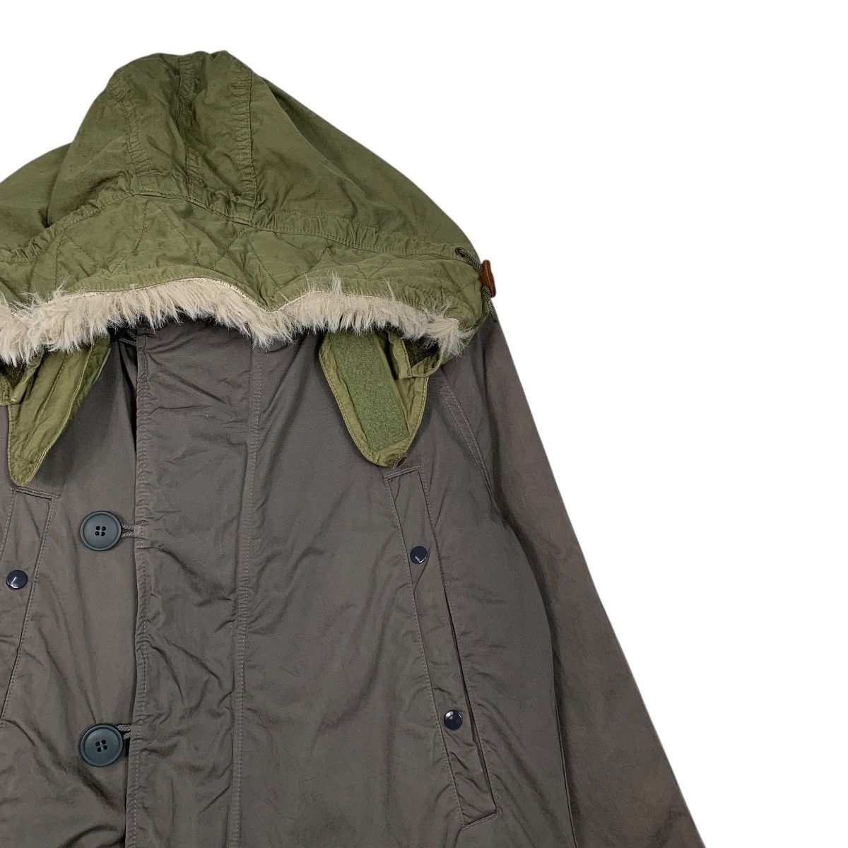 Japanese Brand Denim & Dungaree Hooded Parka Size US S / EU 44-46 / 1 - 5 Thumbnail