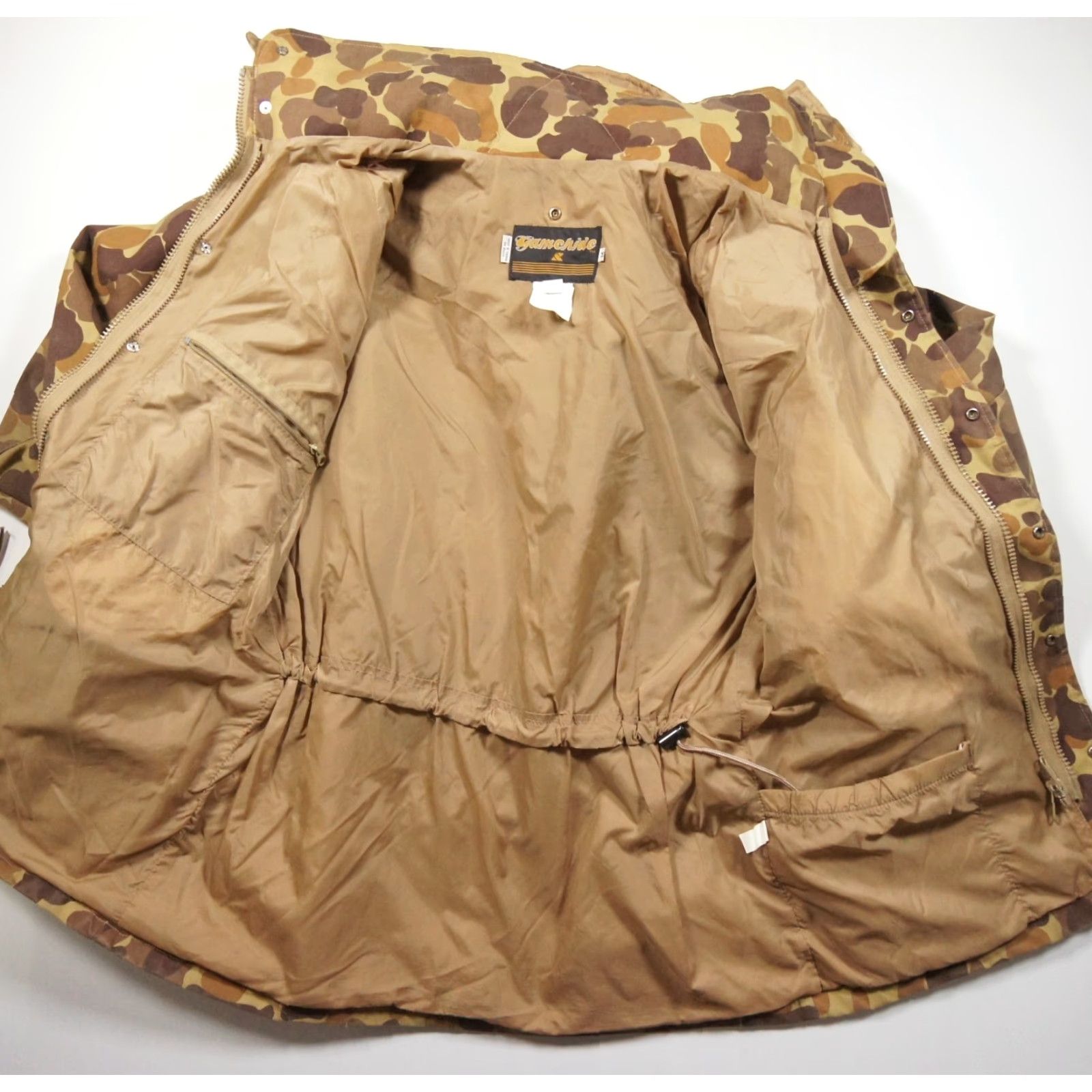 Vintage VINTAGE Gamehide Camouflage Hunting Jacket Men Medium Hooded Canvas Outdoor Military Style Fall Spring Winter Mens Size US M / EU 48-50 / 2 - 5 Thumbnail