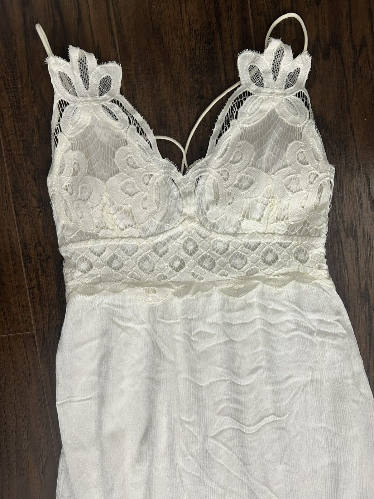 Other White Lace Maxi Dress Size M / US 6-8 / IT 42-44 - 3 Thumbnail