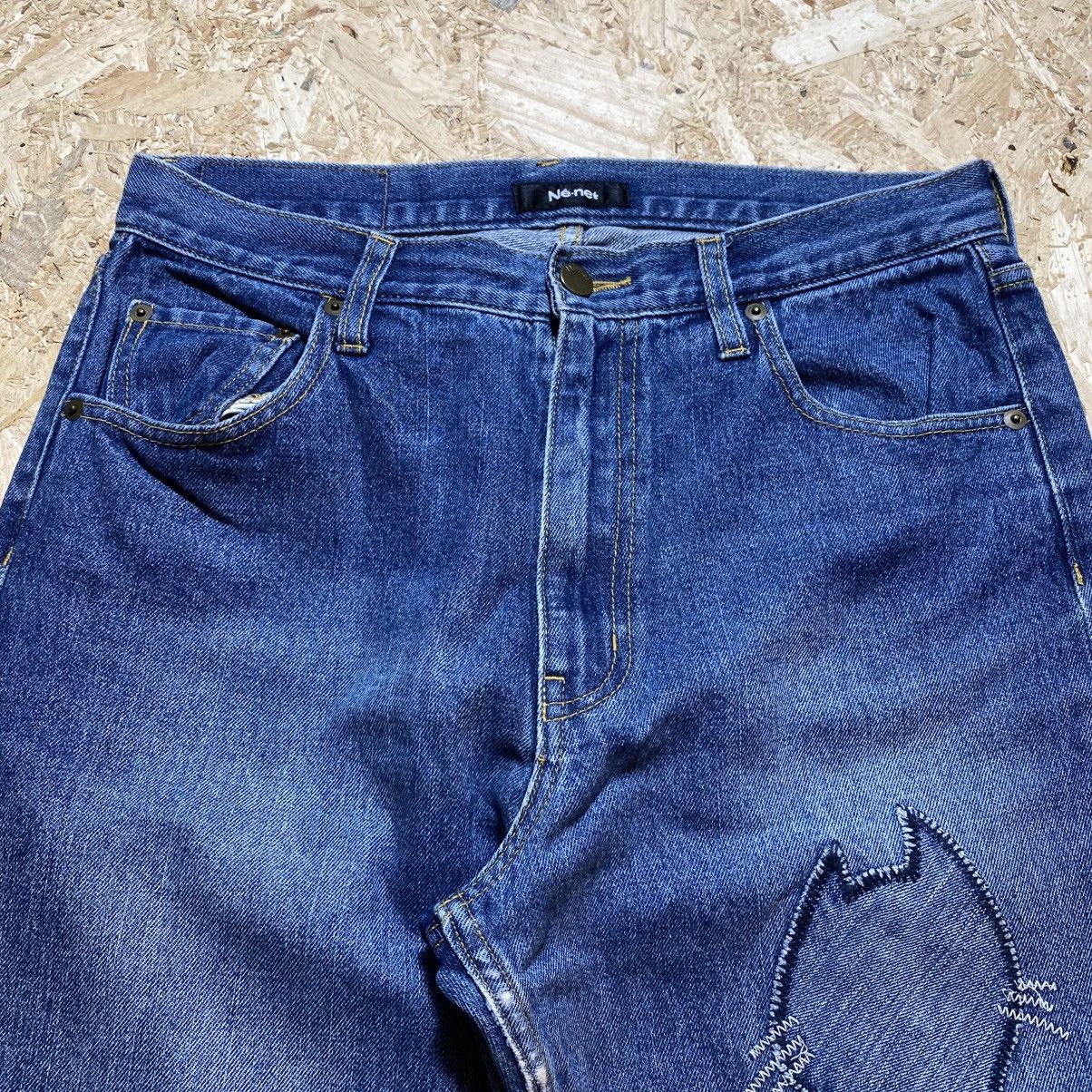 Ne-Net Ne Net Issey Miyake Patchwork Jeans Size US 32 / EU 48 - 2 Thumbnail