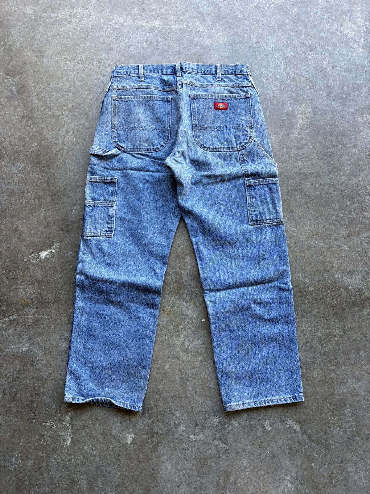 Dickies Dickies Double Knee Vintage Baggy Workwear Denim 1990s Size US 34 / EU 50 - 5 Thumbnail