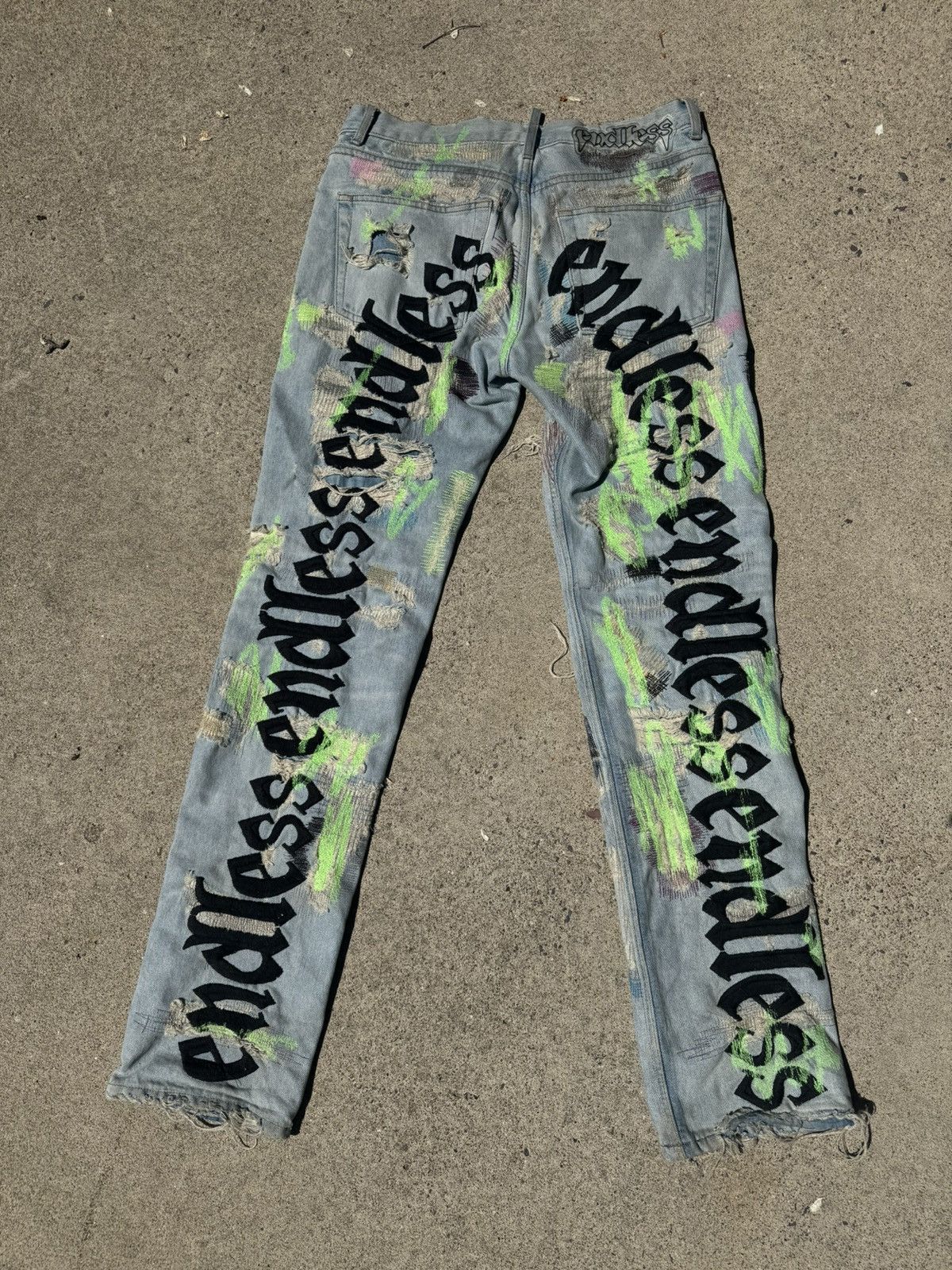 image of Endless Denim OG Light Wash in Blue, Men's (Size 32)
