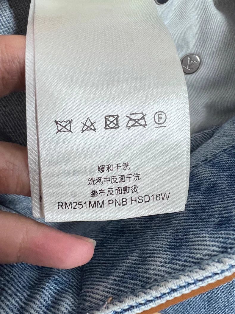 Louis Vuitton Louis Vuitton New destruction logo monogram printed jeans Size US 29 - 5 Thumbnail